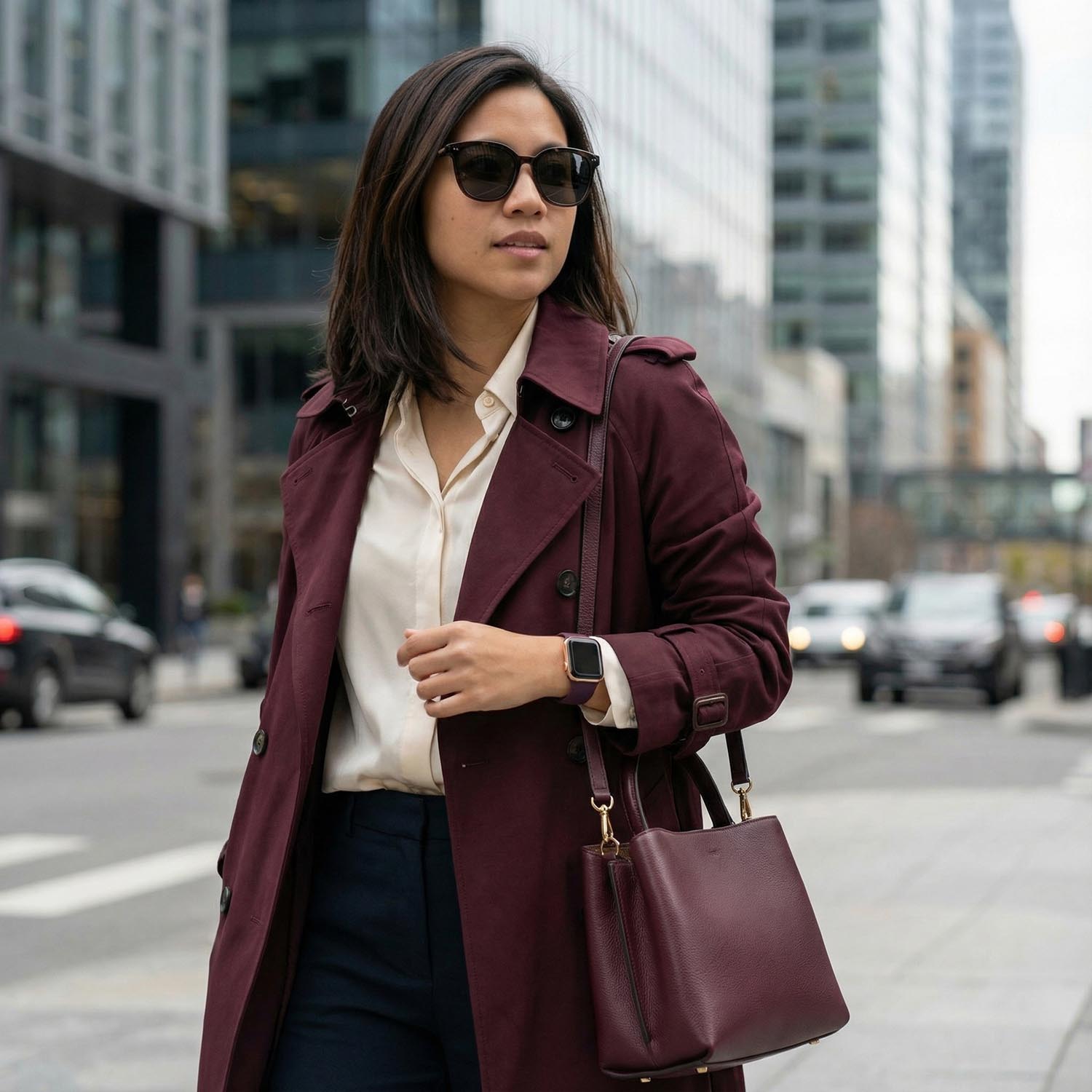 Apple-Watch-bandje-Vyon-siliconen-donkere kers-123watches-model