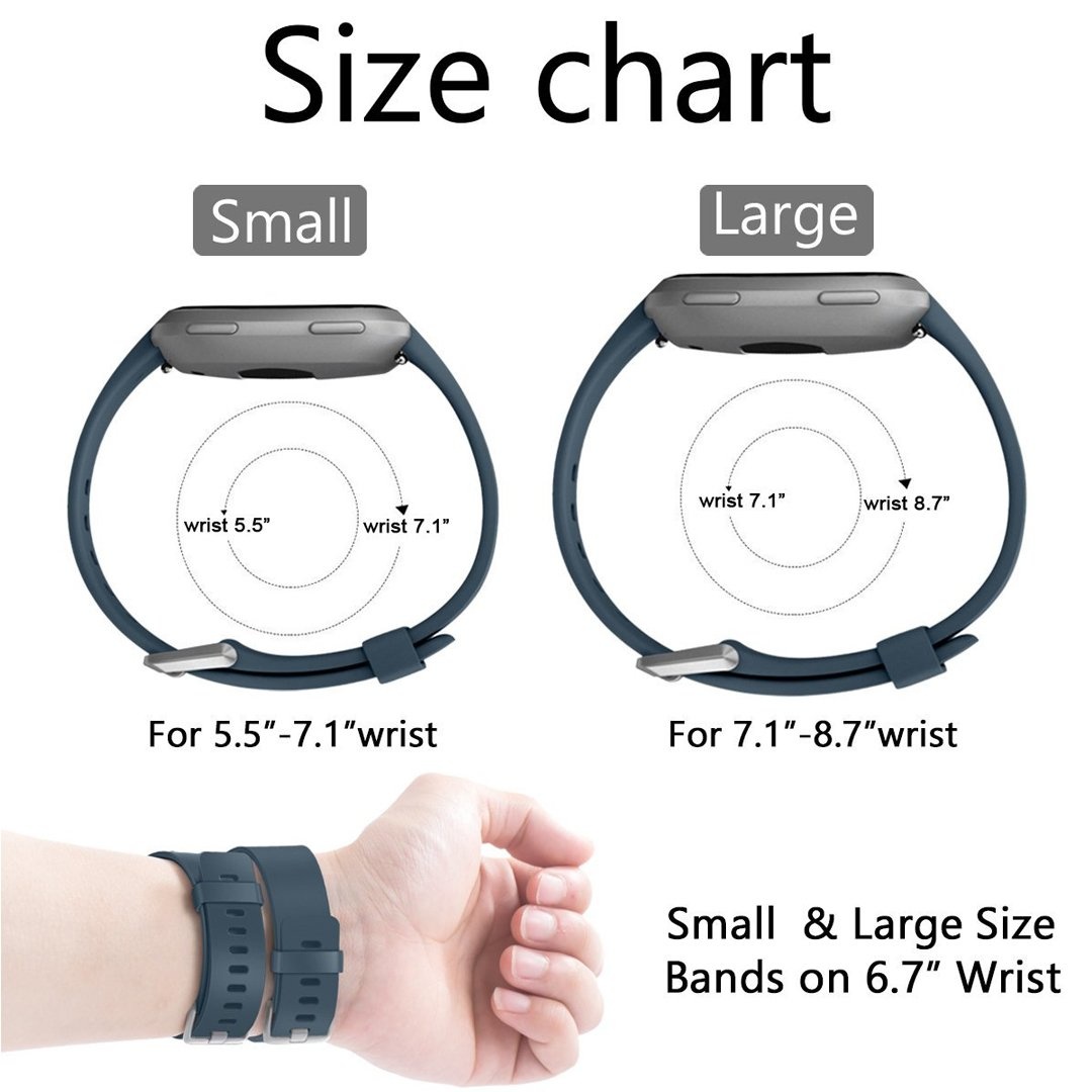 Fitbit Versa sport band - leisteen Fitbit Versa sport band - leisteen