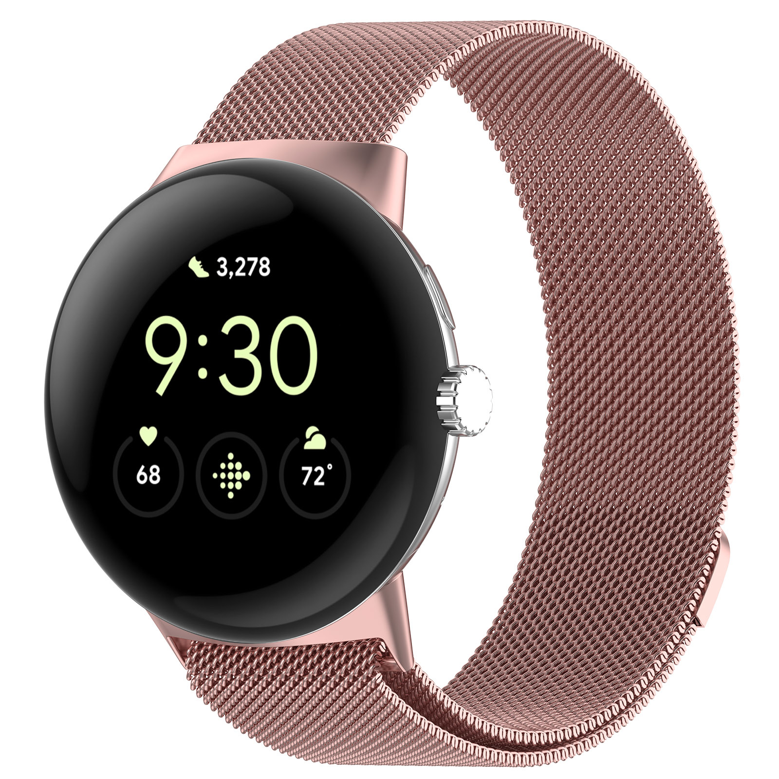 Google Pixel Watch milanese band - roze