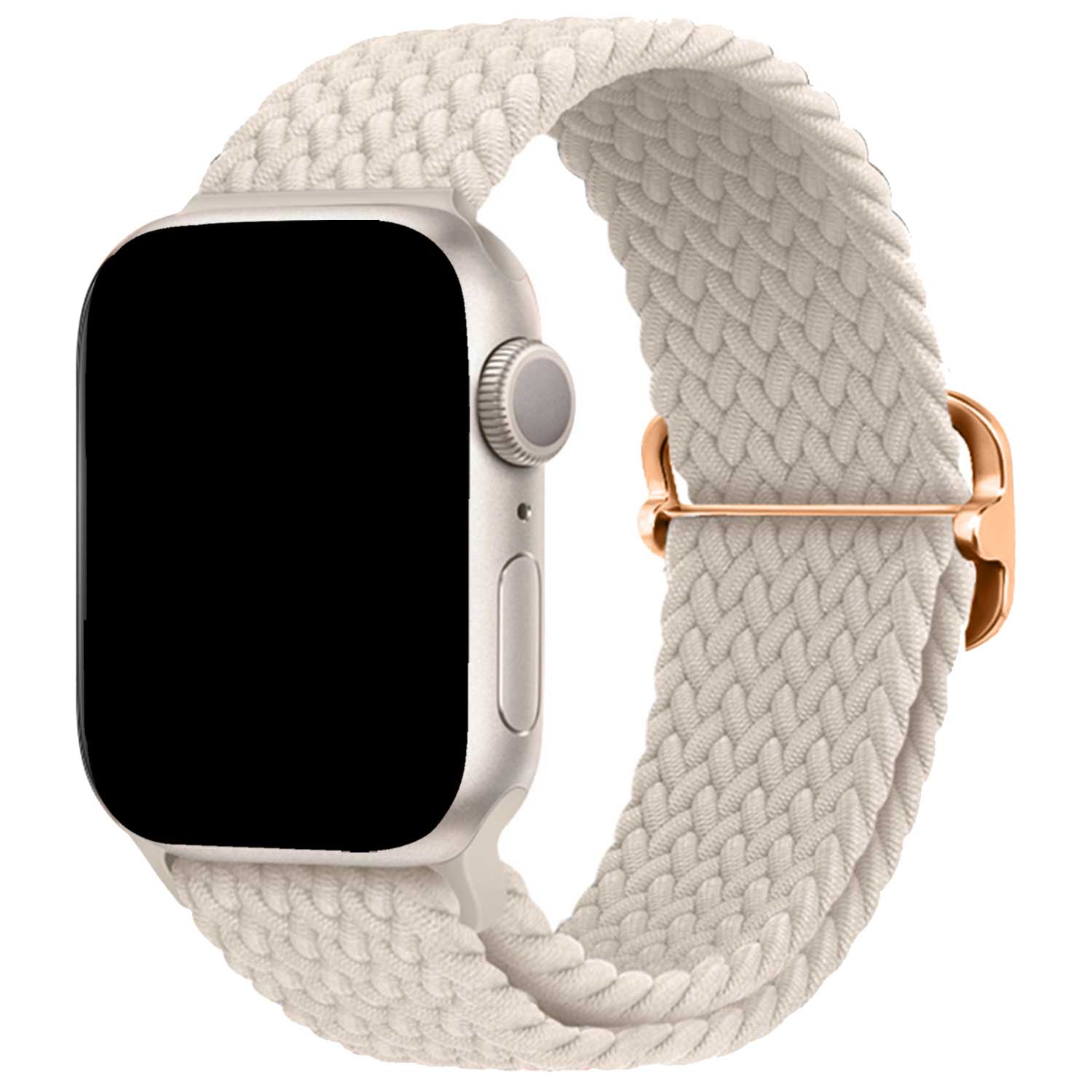 Apple-Watch-nylon-gevlochten-gesp-Weavy-band-sterrenlicht-7440850323363-123watches-hoofdfoto
