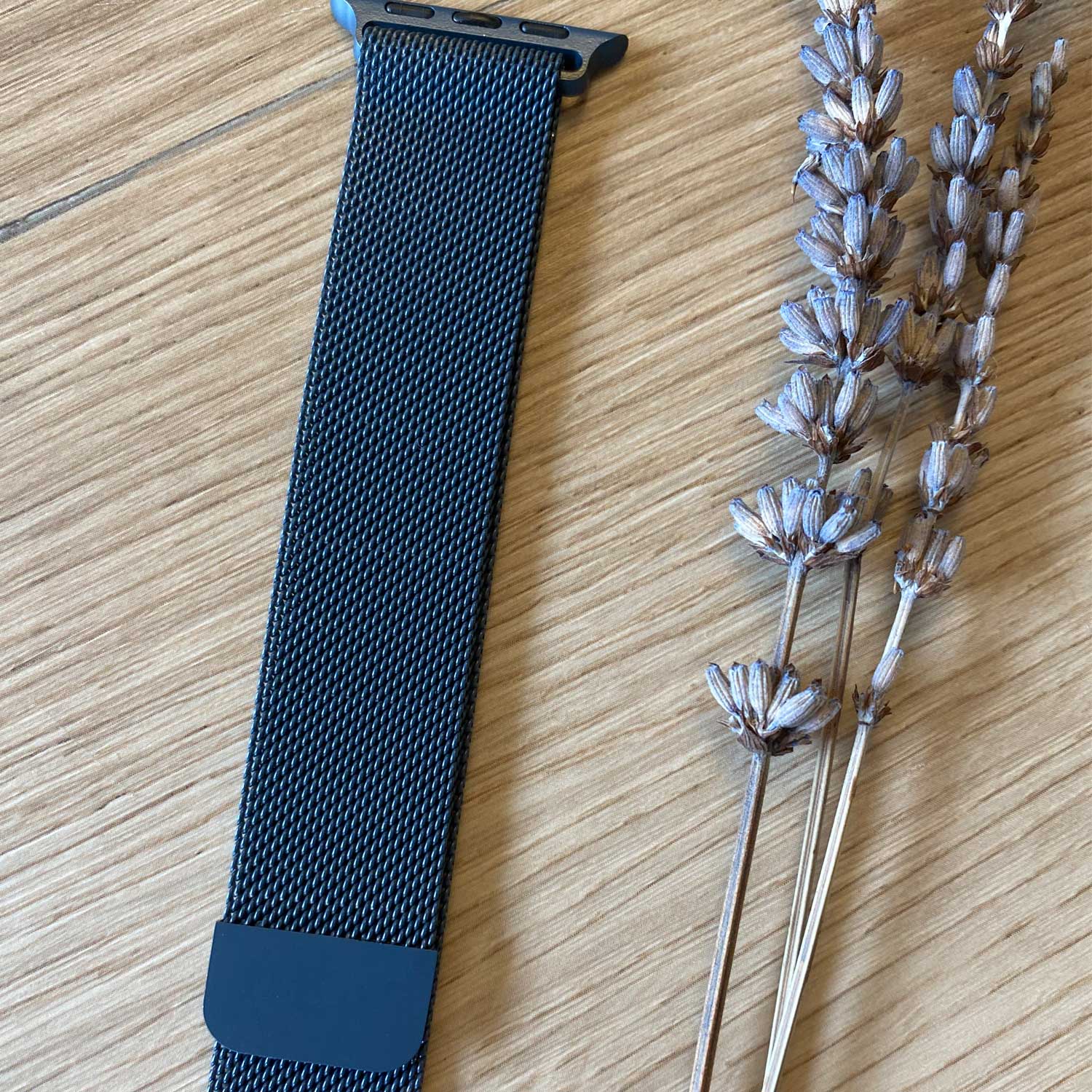 Apple Watch milanese band - middernacht