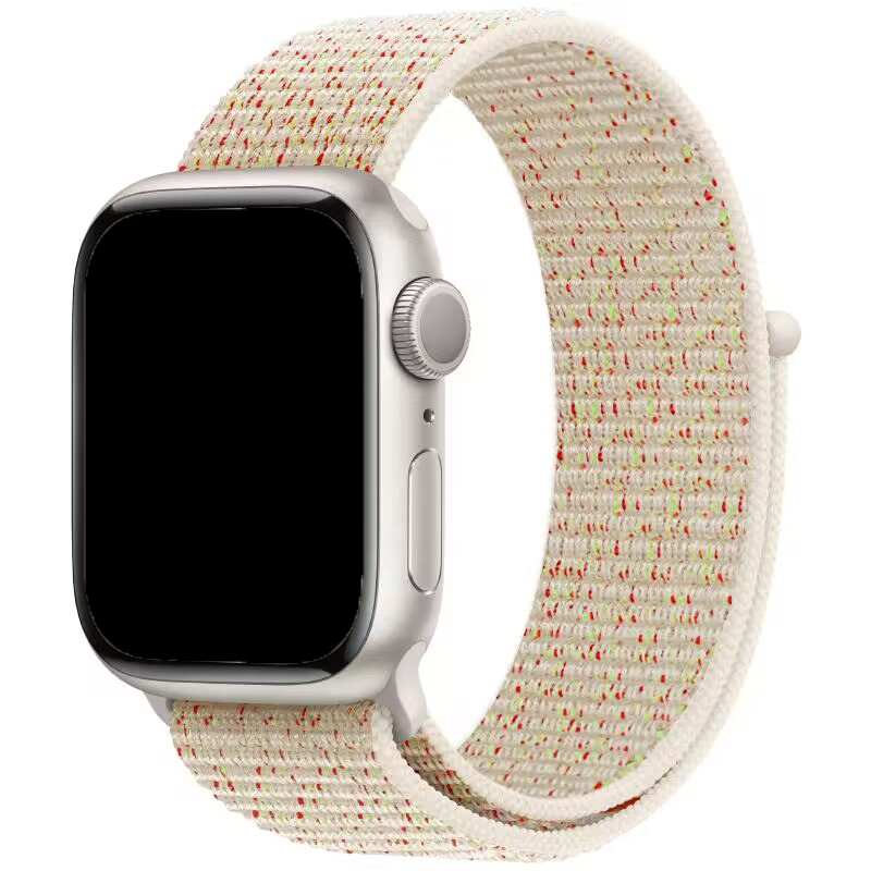 Apple Watch nylon geweven sport band  - sakura