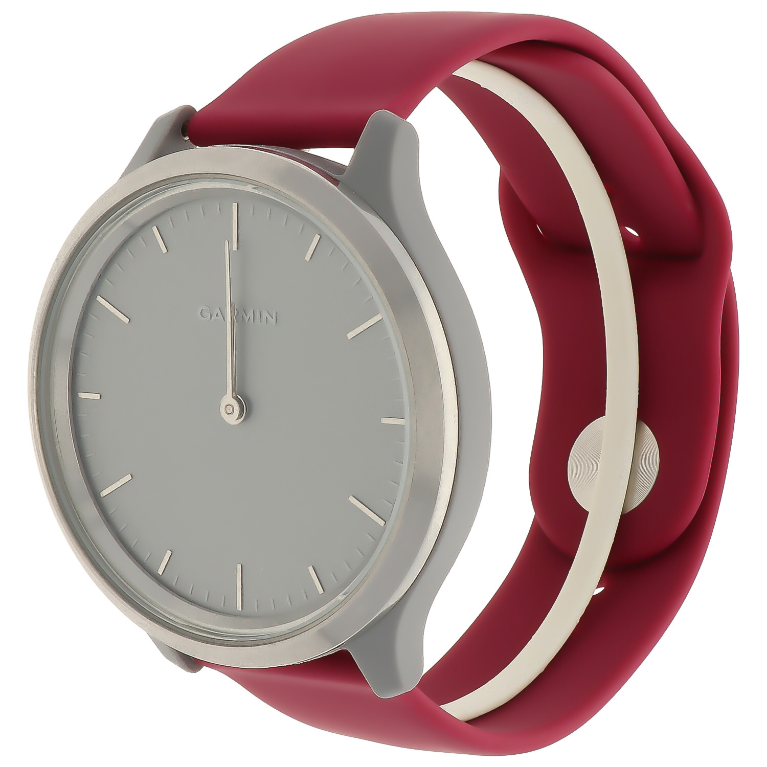 Garmin Vivoactive / Vivomove siliconen sport band - wijn rood