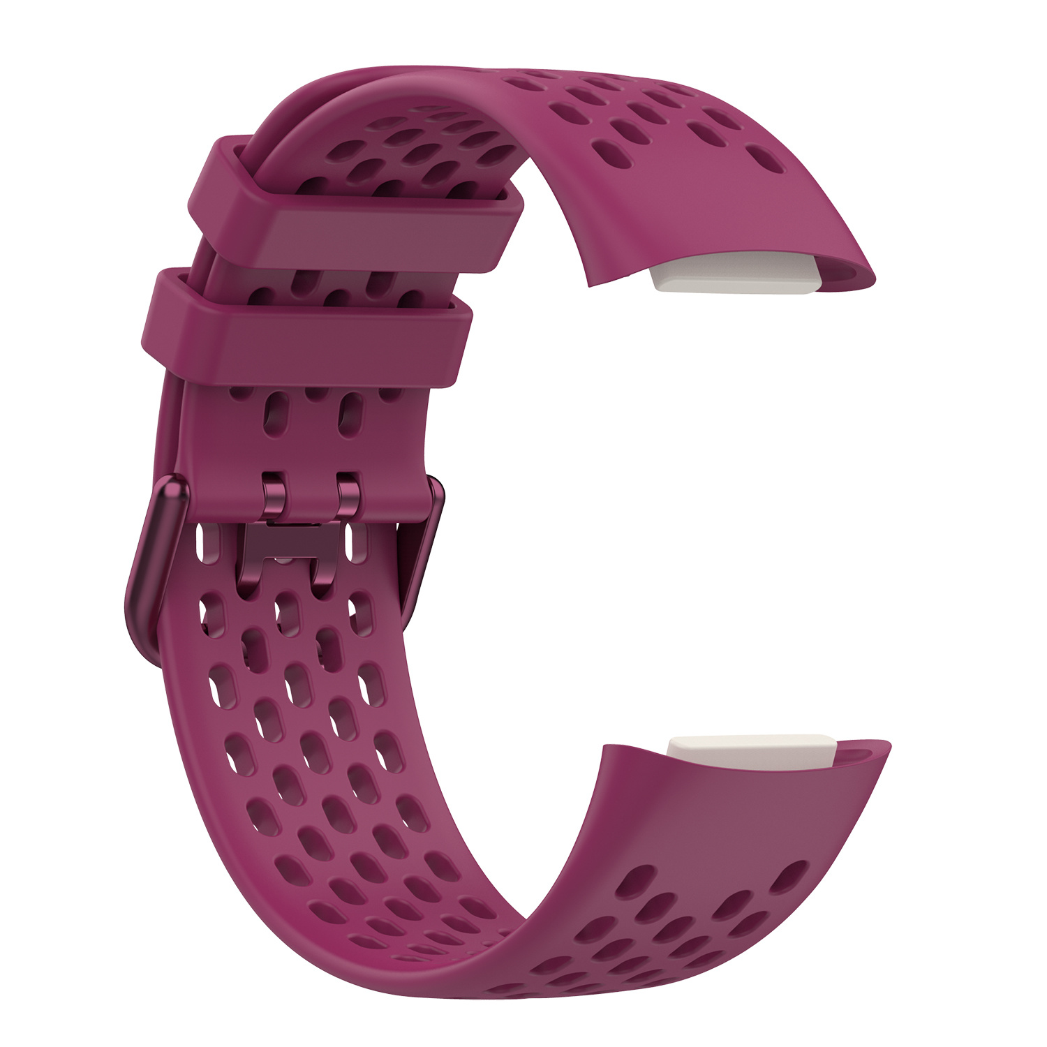 Fitbit Charge 5 sport point band - wijnrood