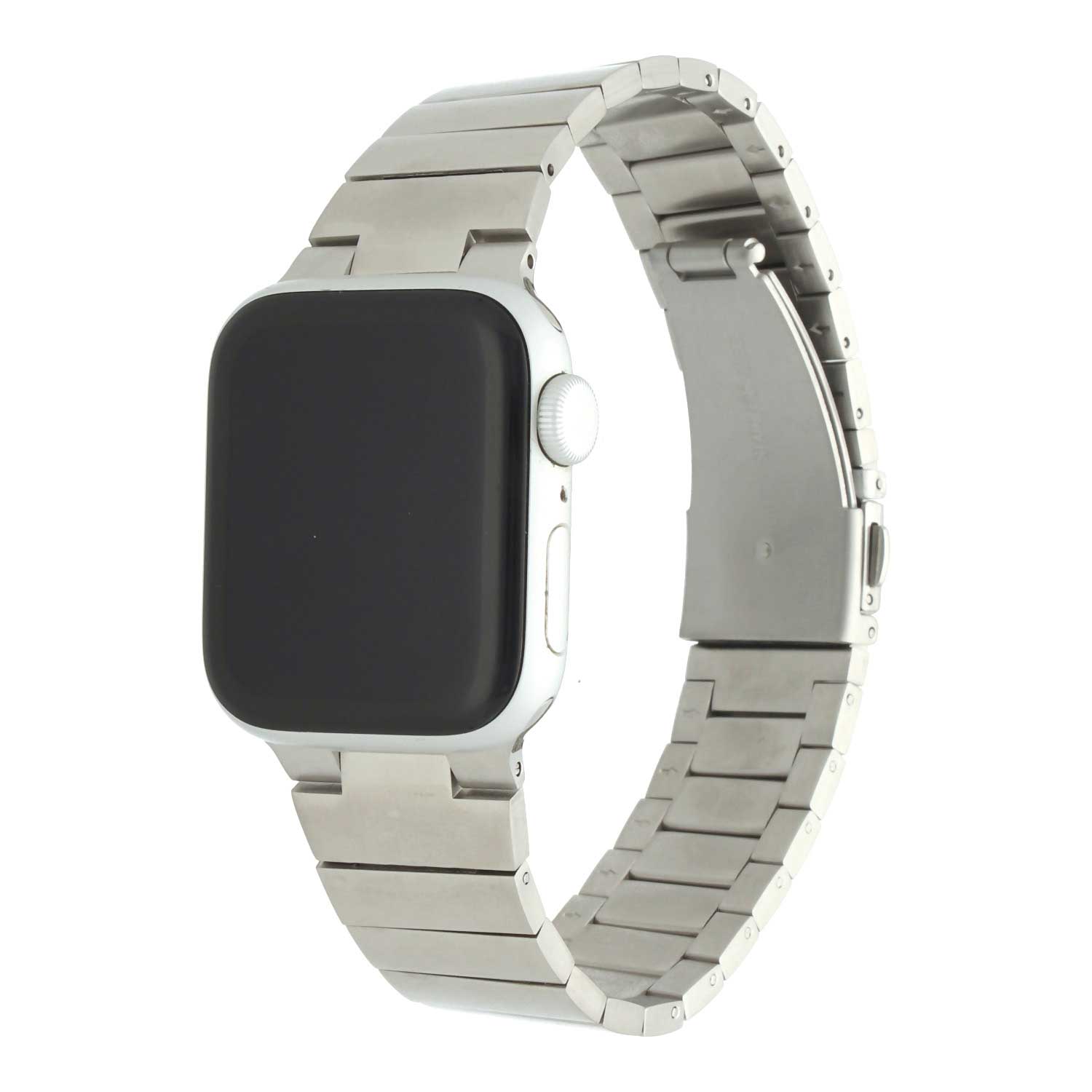Apple-Watch-stalen-schakel-band-zilver-7435110159110-123watches-hoofdfoto