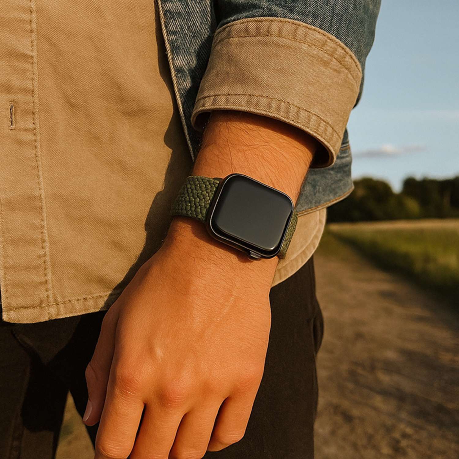 Apple-Watch-nylon-gevlochten-gesp-Weavy-band-groen-cactus-7440850322342-123watches-2