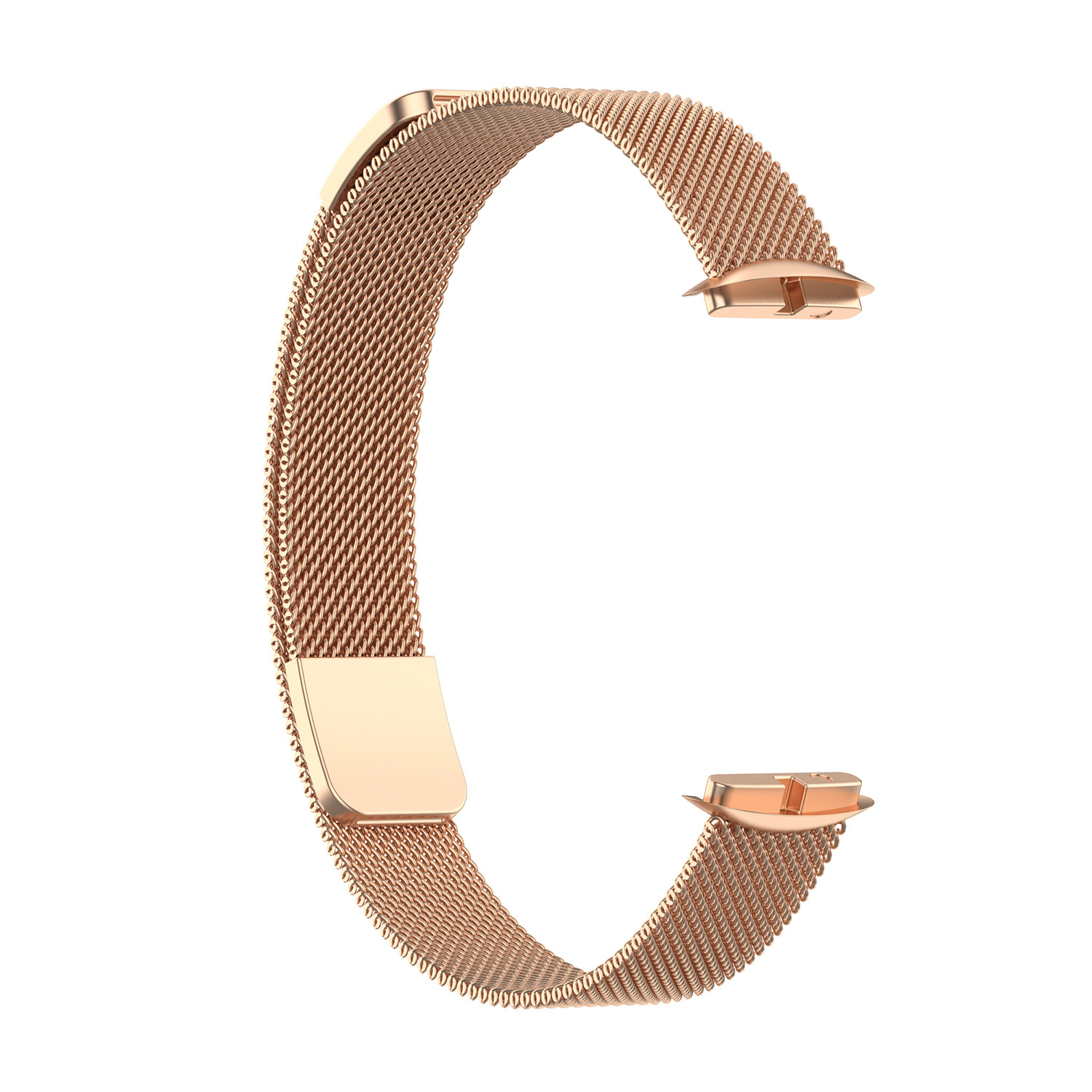 Fitbit Luxe milanese band - rose goud