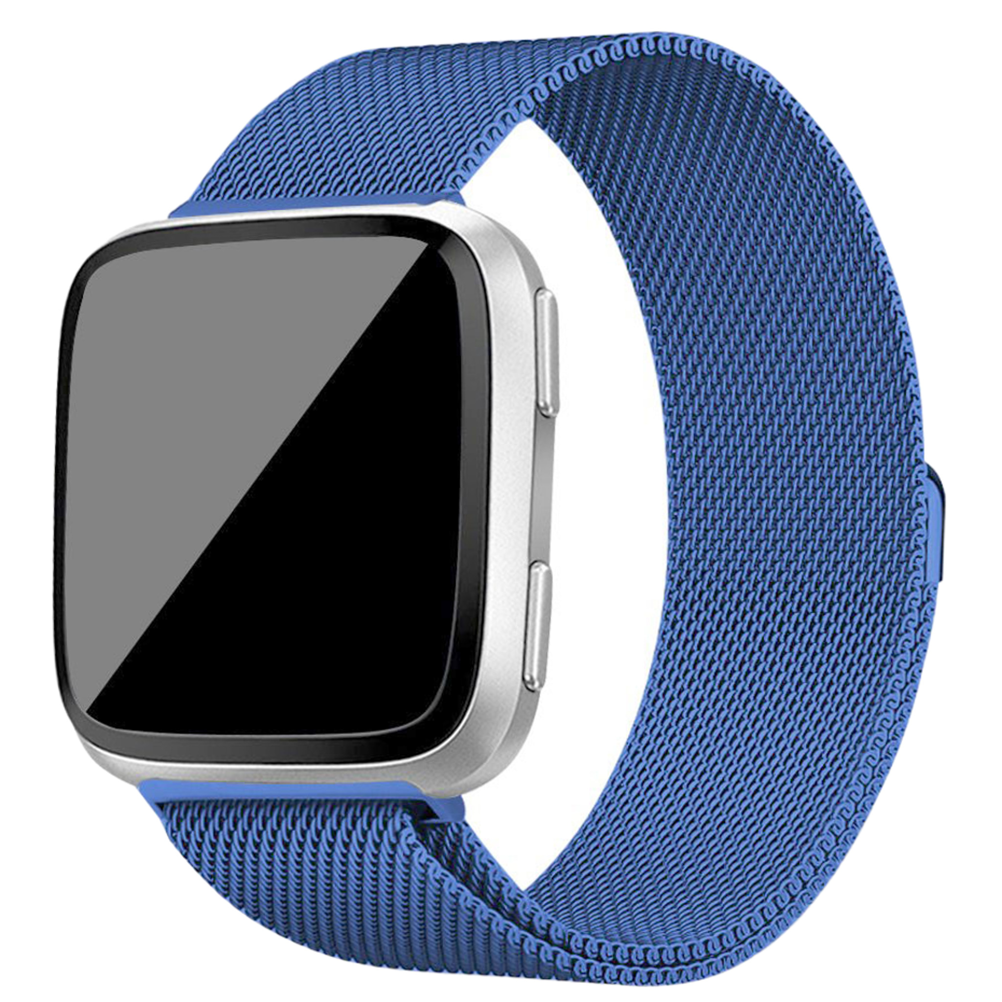 Fitbit Versa milanese band - blauw