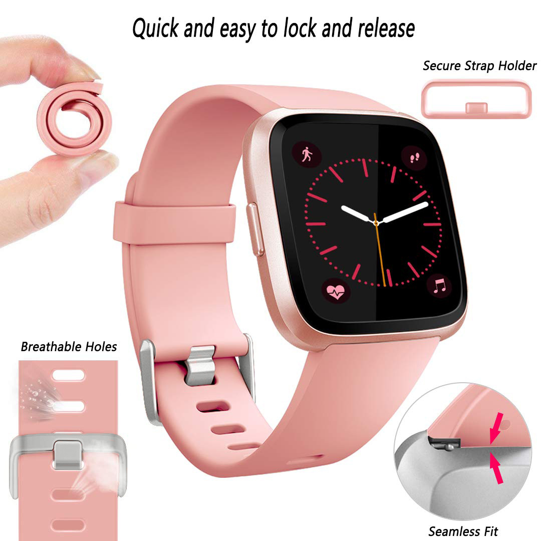 Fitbit Versa sport band - roze