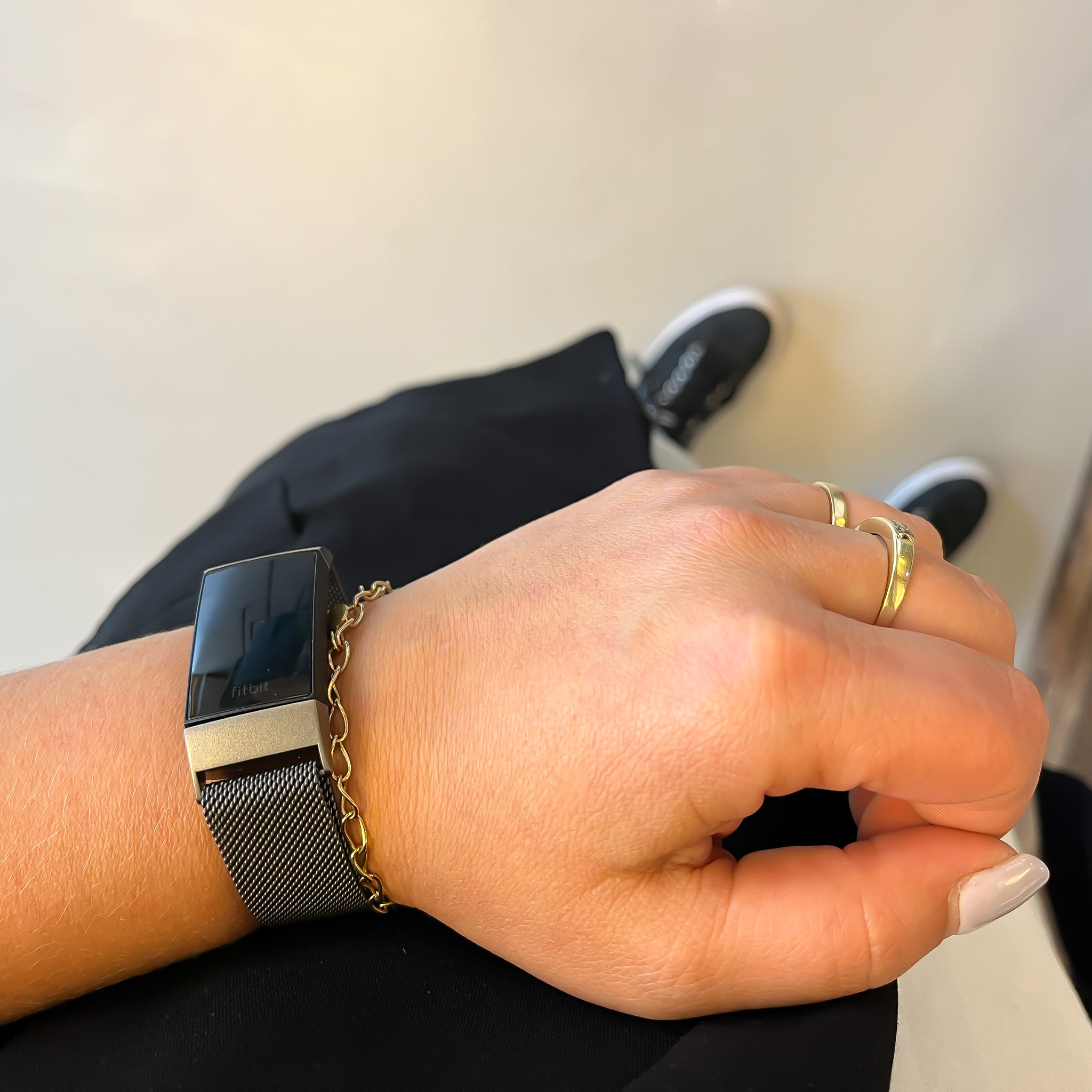 Fitbit Charge 3 & 4 milanese band - space gray
