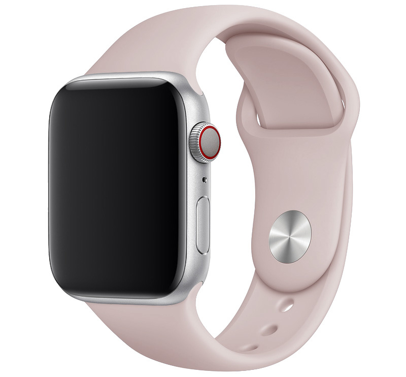 Apple Watch sport band - roze zand