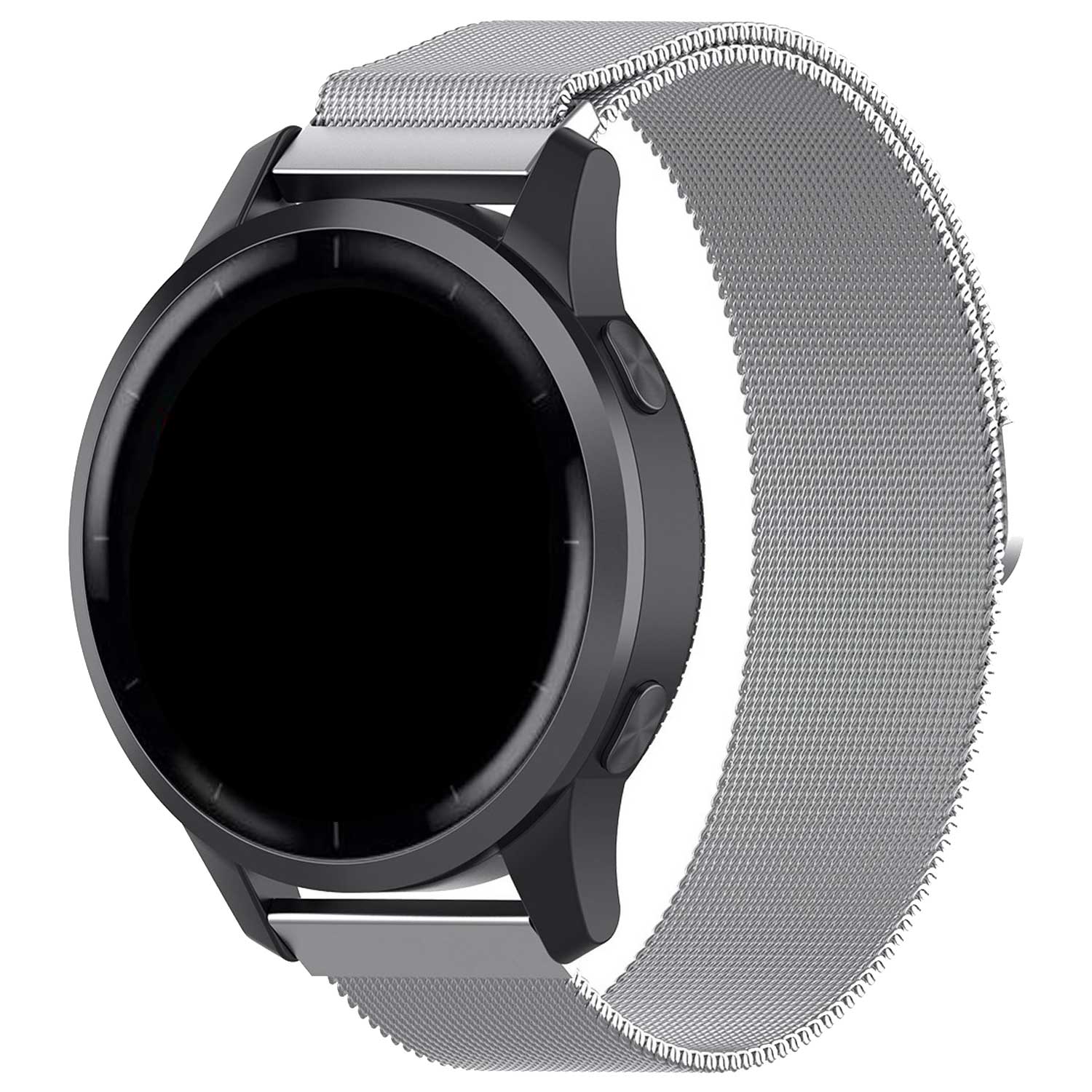 Samsung Galaxy Watch 5 Pro magnetische milanese band - zilver