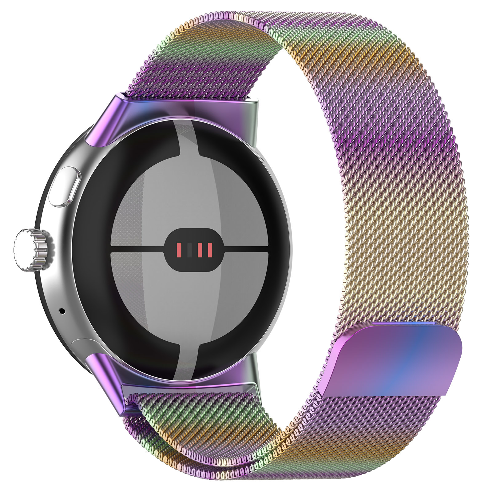 Google Pixel Watch milanese band - kleurrijk