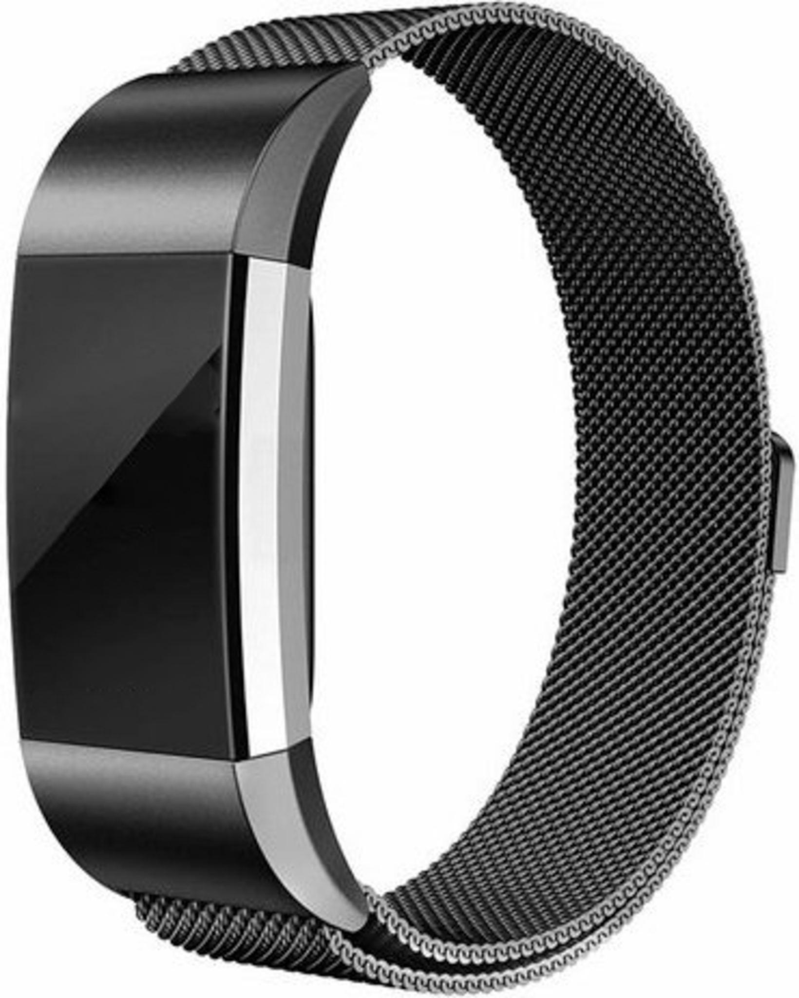 Fitbit Charge 2 milanese band - zwart
