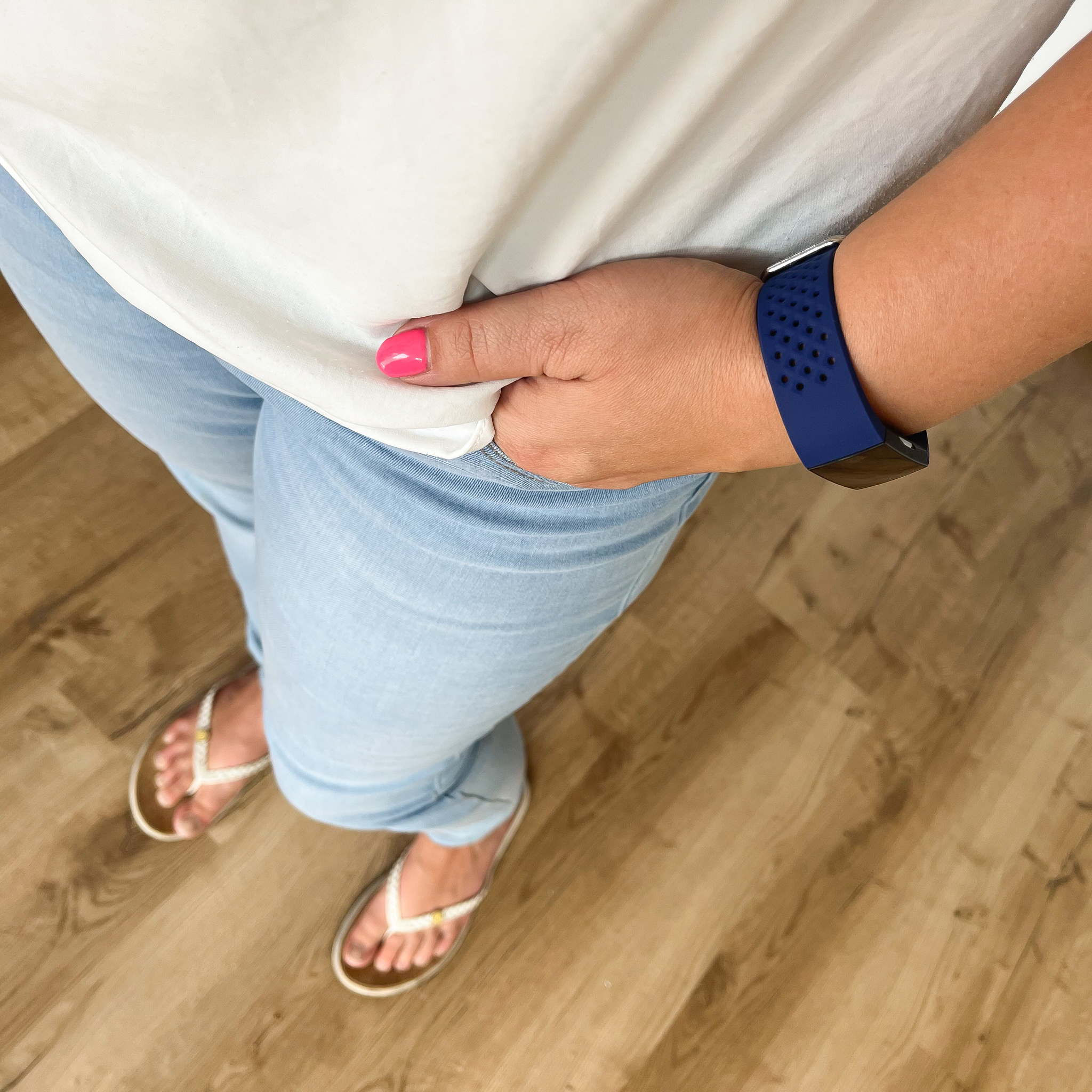 Fitbit Charge 3 & 4 sport point band - donkerblauw