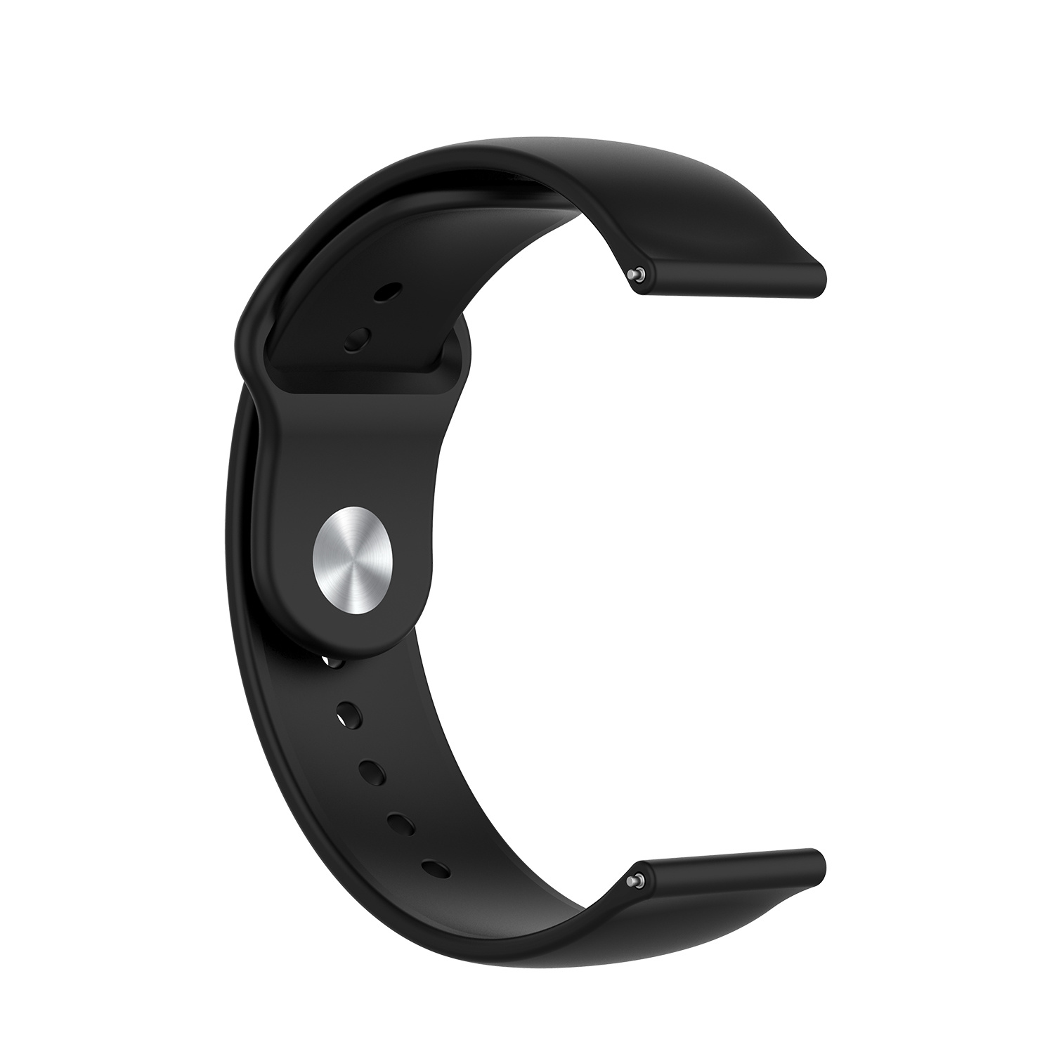 Garmin Vivoactive / Vivomove siliconen sport band - zwart