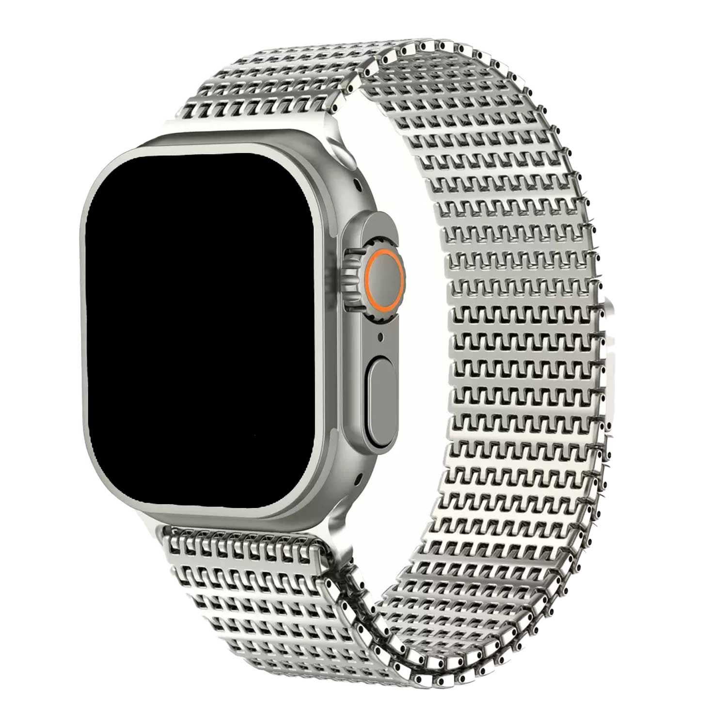 Apple Watch band Brava – staal – sterrenlicht