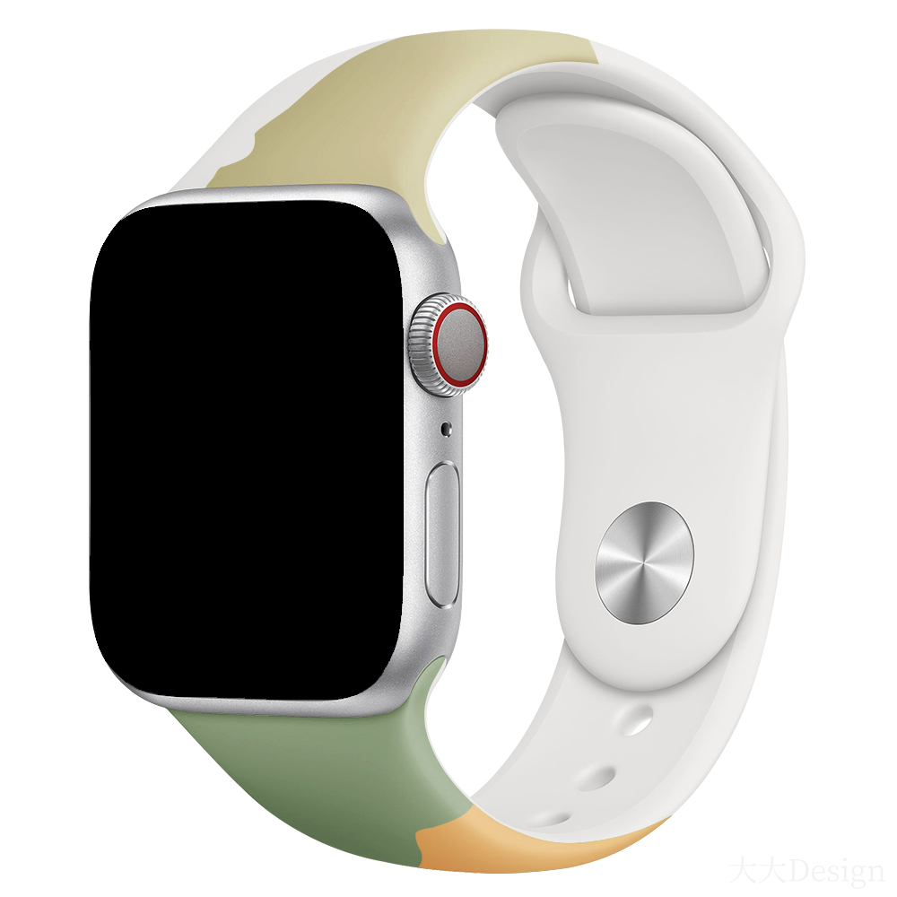 Apple Watch sport band - yoghurt groen