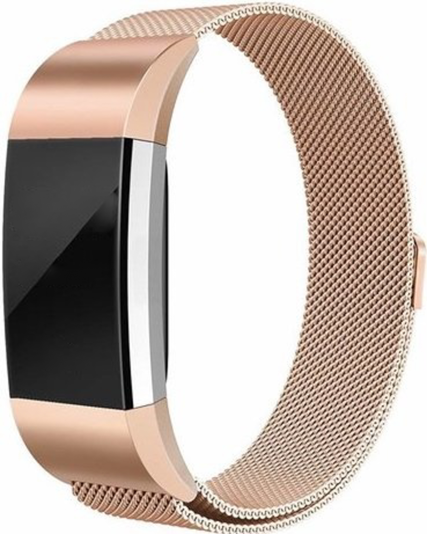 Fitbit Charge 2 milanese band - rose goud