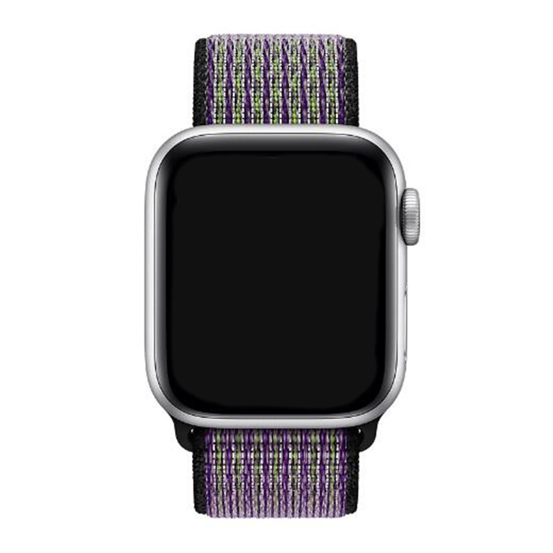 Apple Watch nylon geweven sport band  - woestijnzand volt