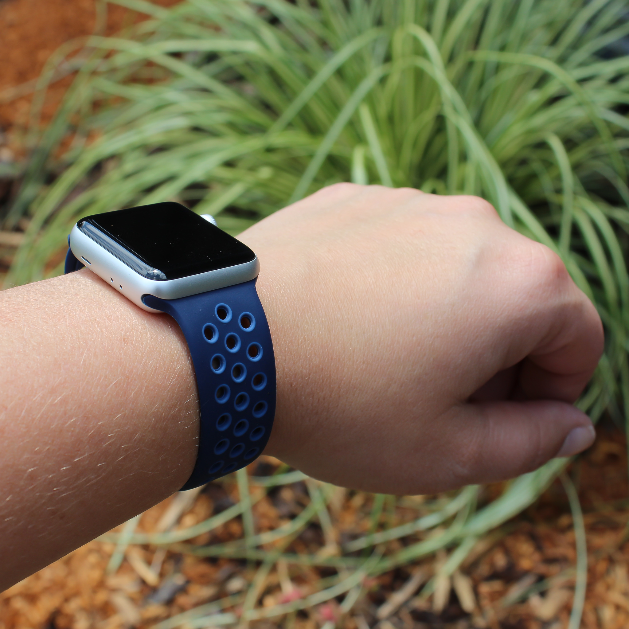 Apple Watch dubbel sport band - middernacht marine