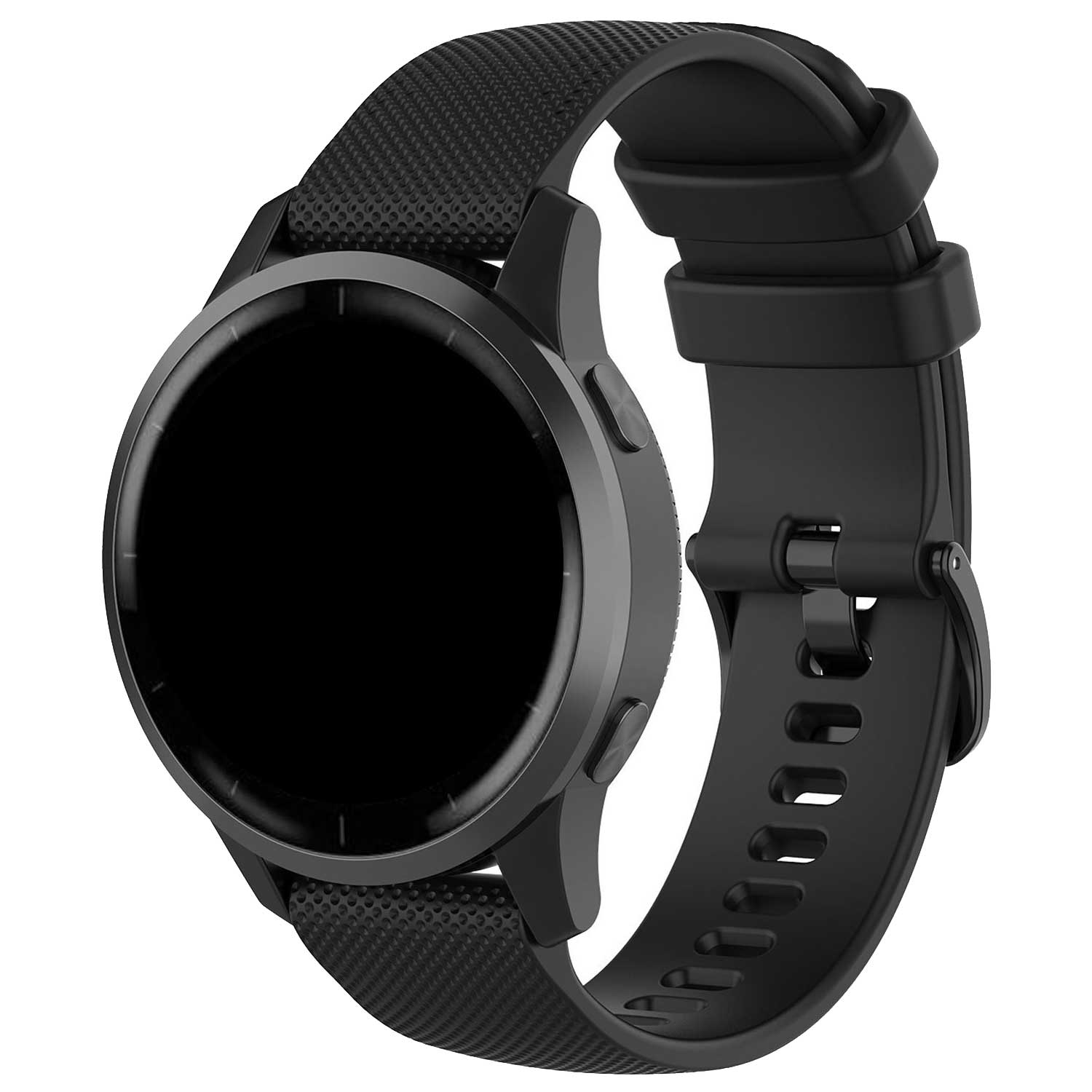 Samsung Galaxy Watch 6 Classic gesp siliconen band - zwart