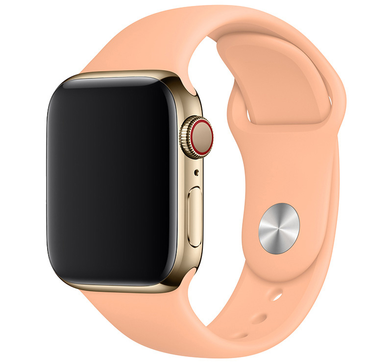 Apple Watch sport band - meloen