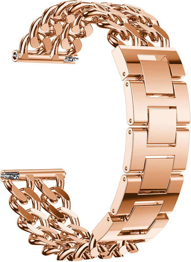 Garmin Vivoactive cowboy stalen schakel band - rose goud