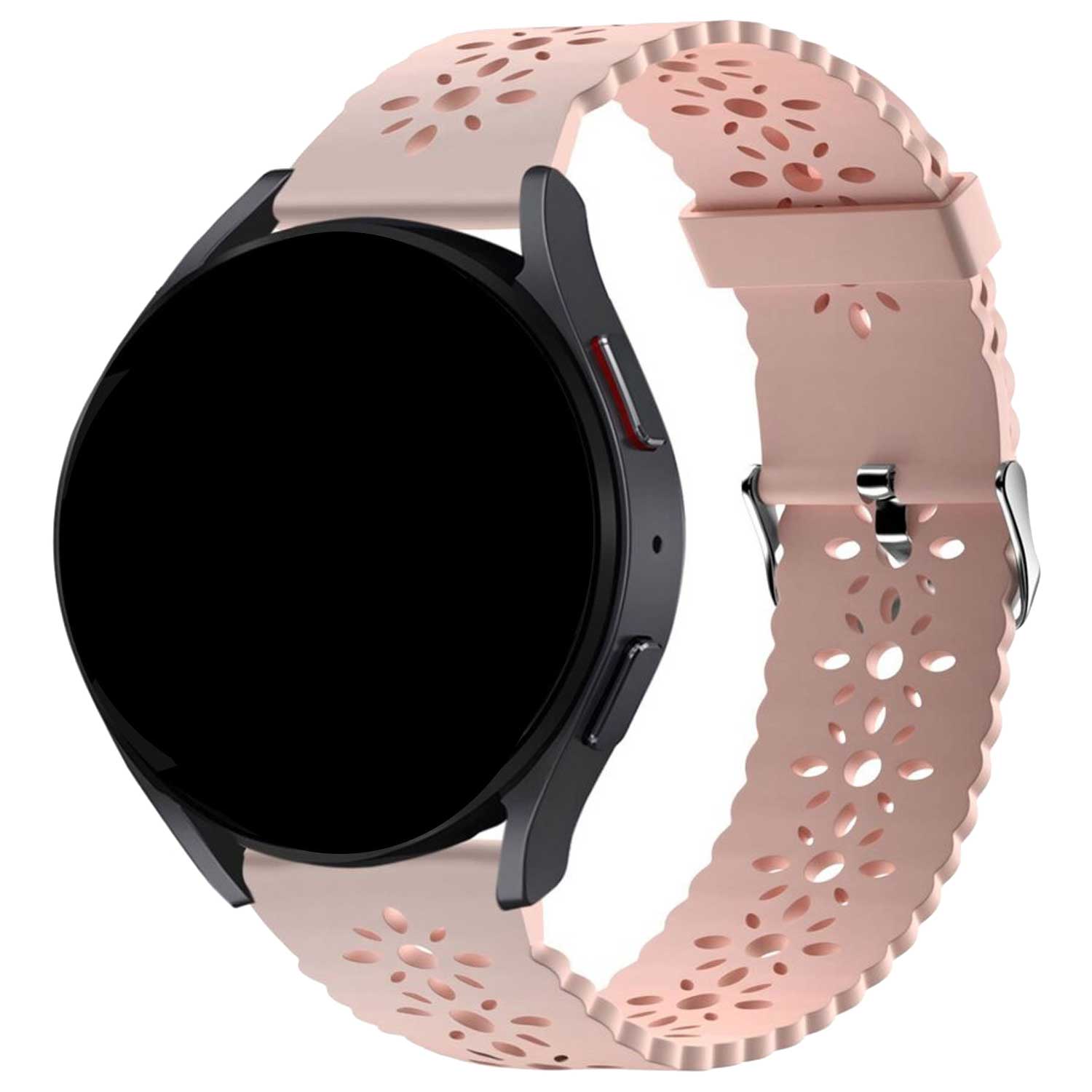 Samsung Galaxy Watch 5 Pro bright siliconen band - roze