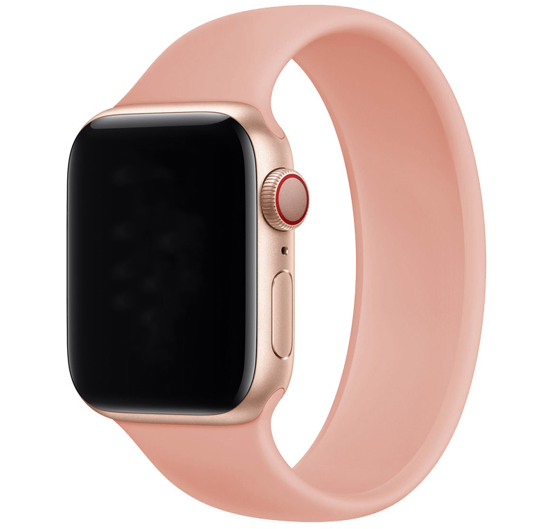 Apple Watch sport solo loop band - lichtroze