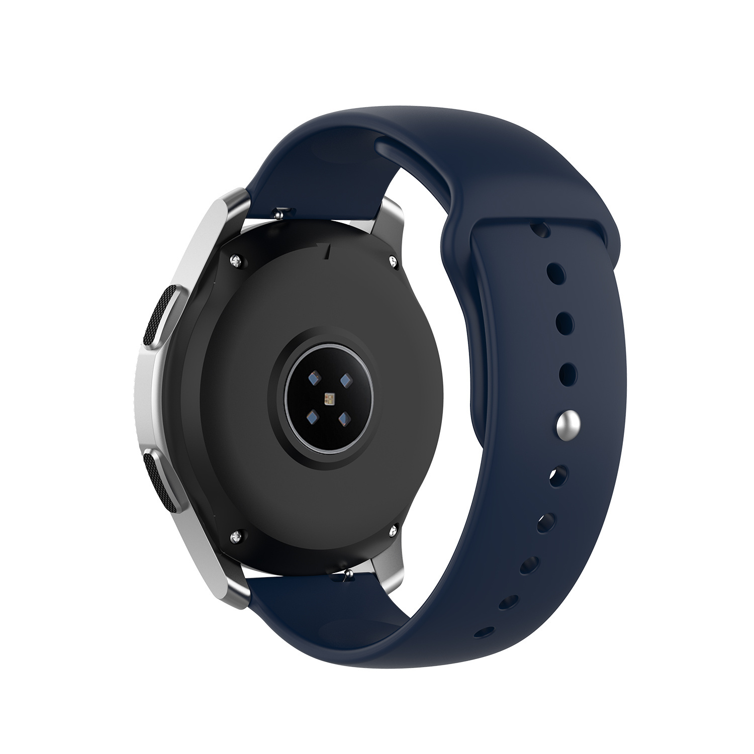 Samsung Galaxy Watch siliconen sport band - marineblauw