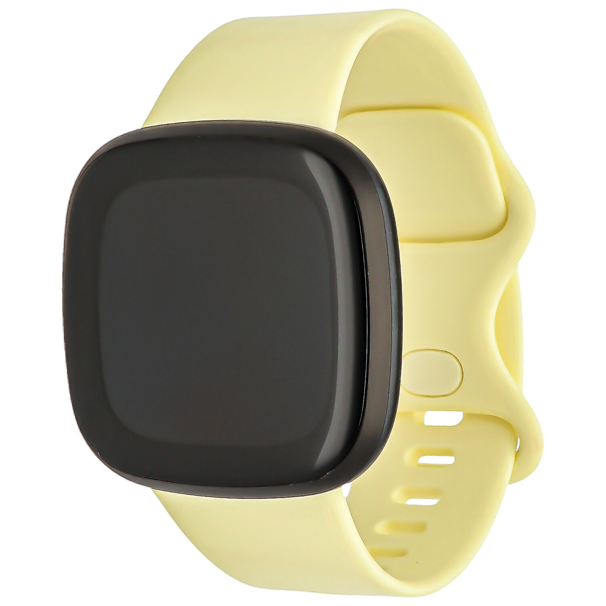 Fitbit Versa 3 / Sense sport band - geel