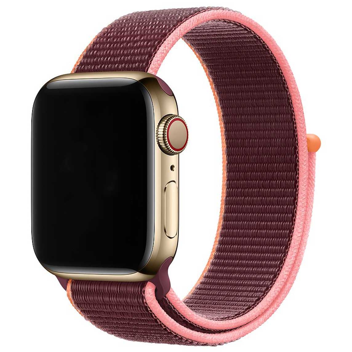 Apple-Watch-Nylon-geweven-sport-band-pruim-7440849910994-123watches-hoofdfoto