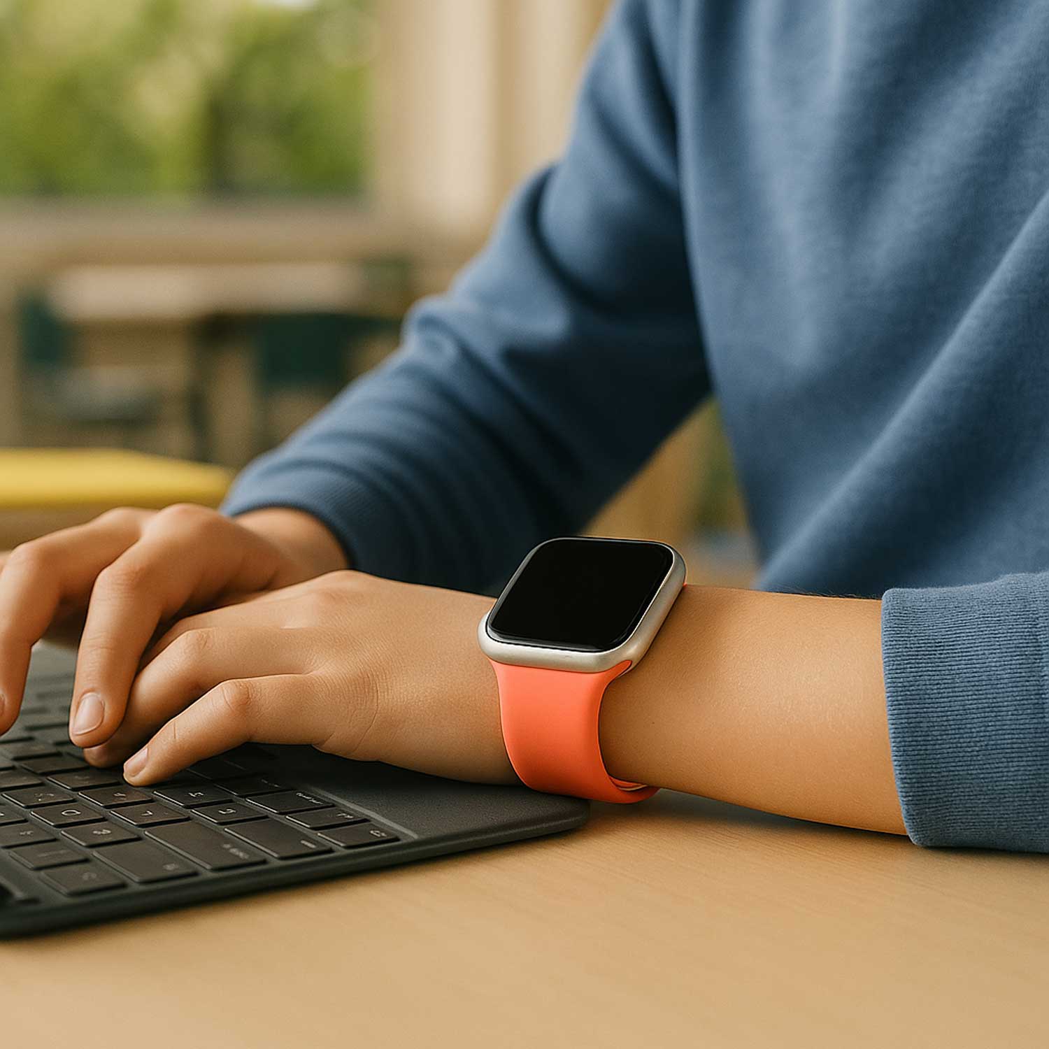 Apple Watch sport band - tangerine - 7440850396305 - 123watches 