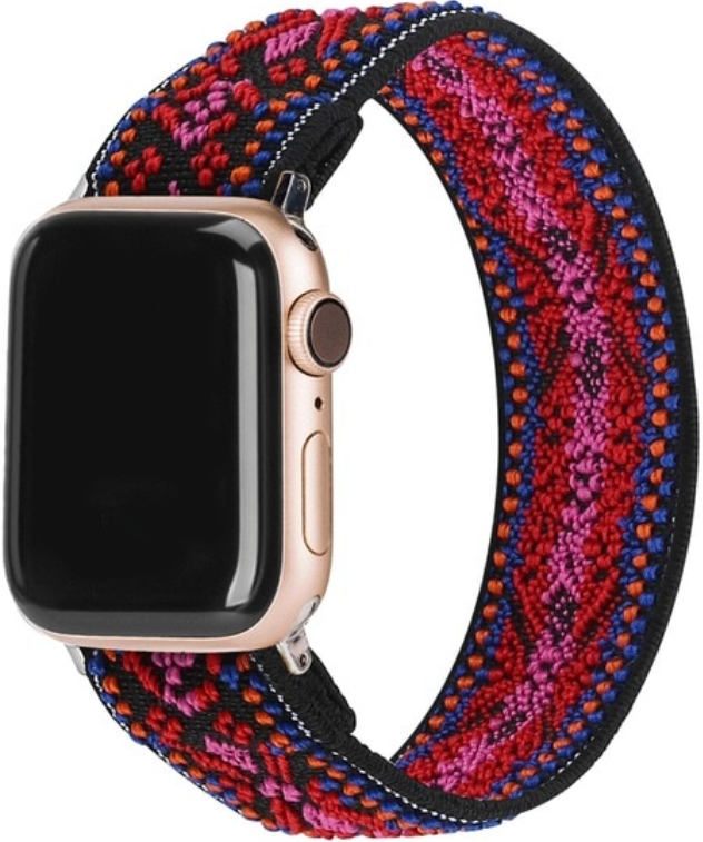 Apple Watch Nylon Band - Bohemian Rood