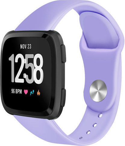 Fitbit Versa siliconen sport band - lichtpaars