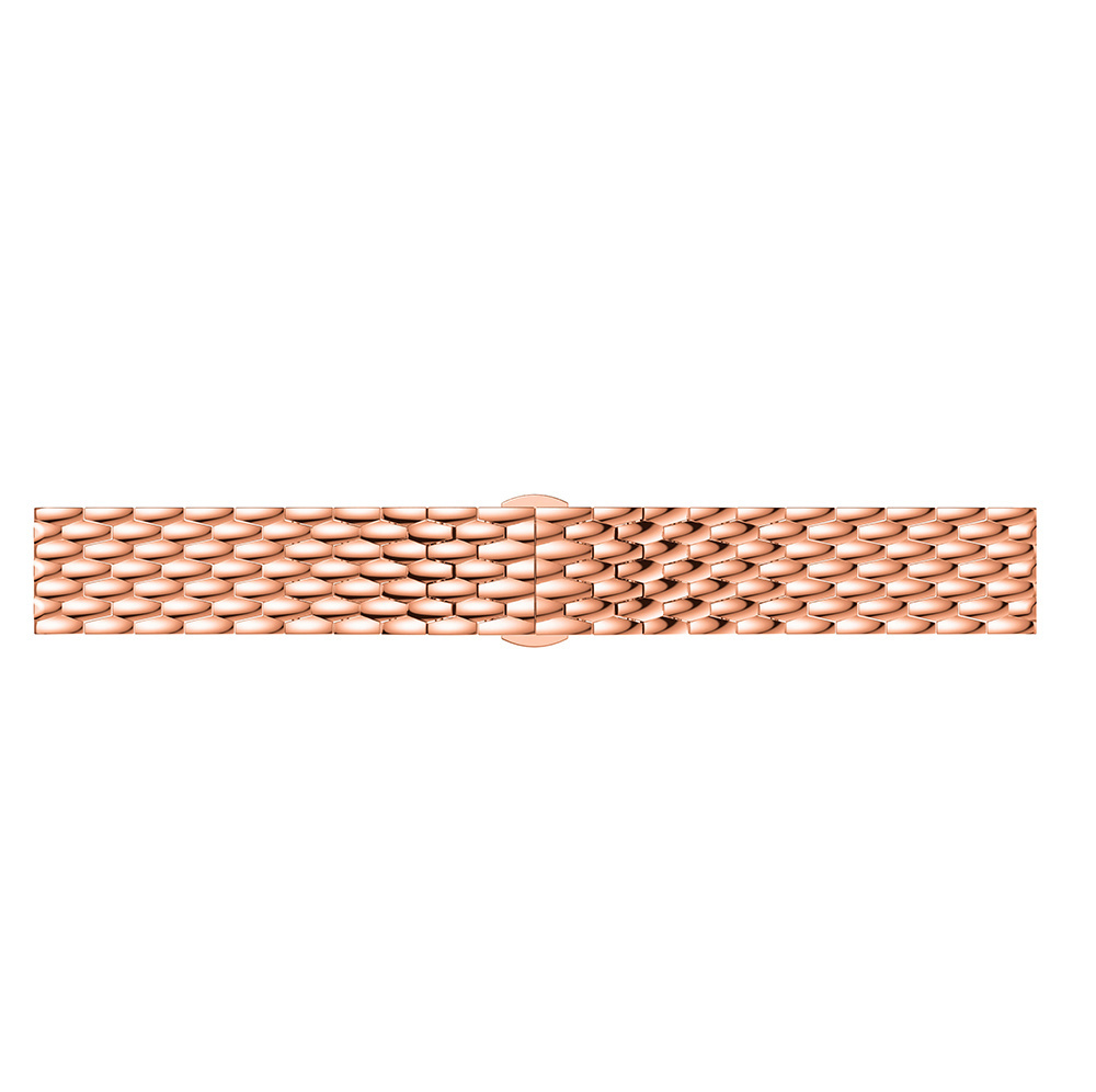 Garmin Vivoactive draak stalen schakel band - rose goud
