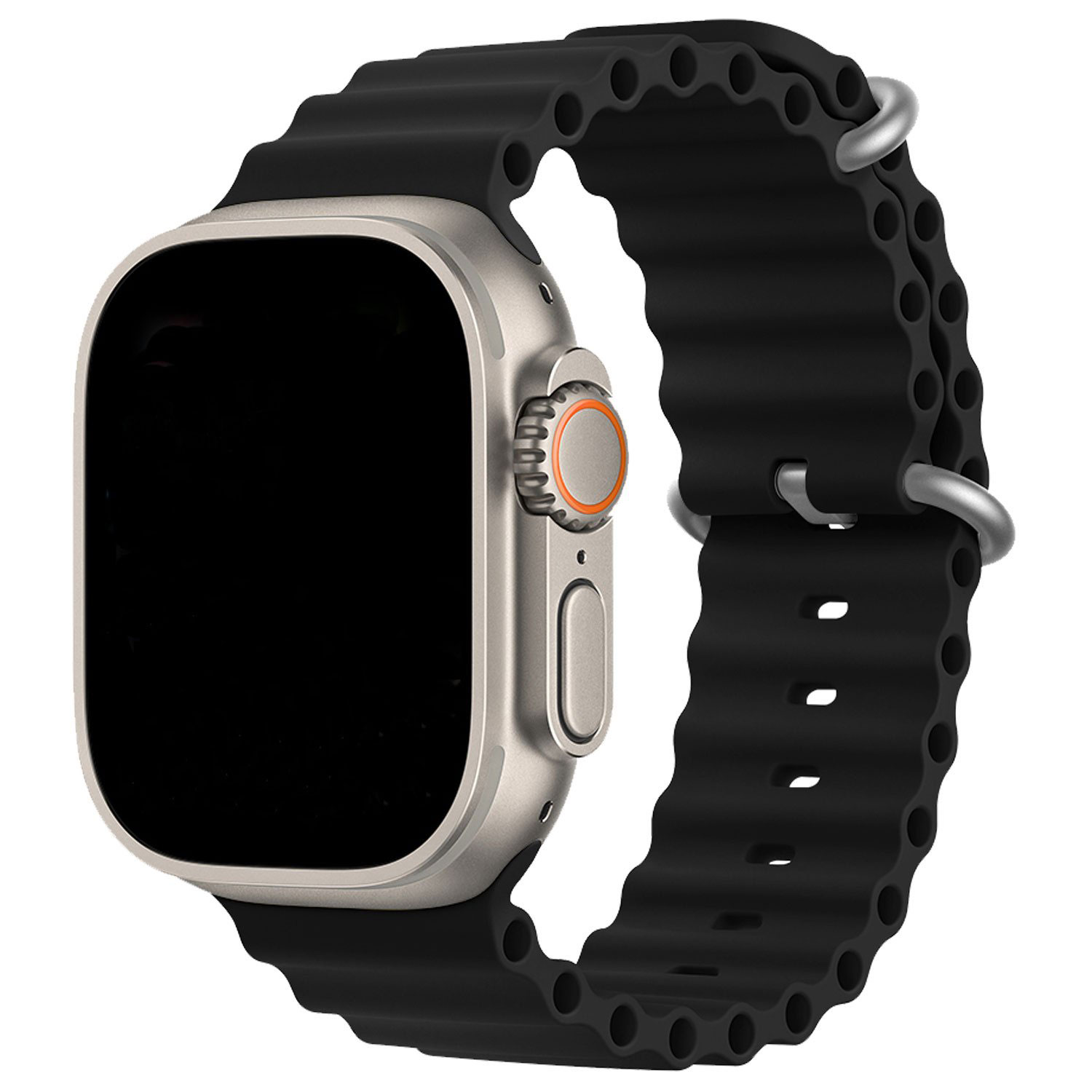 Apple-Watch-ocean-band-zwart-7440850084059-123watches-hoofdfoto