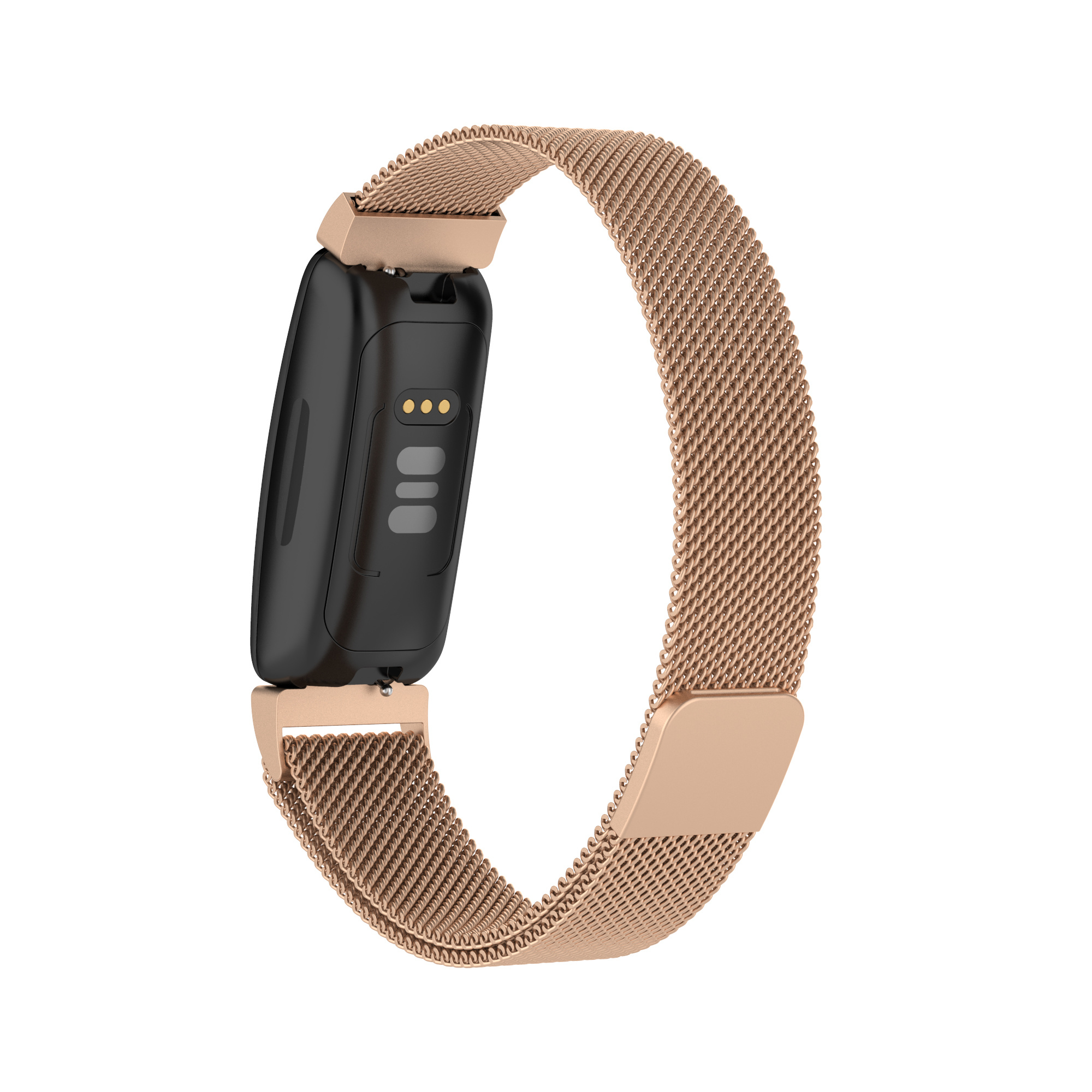 Fitbit Inspire 2 milanese band - champagne
