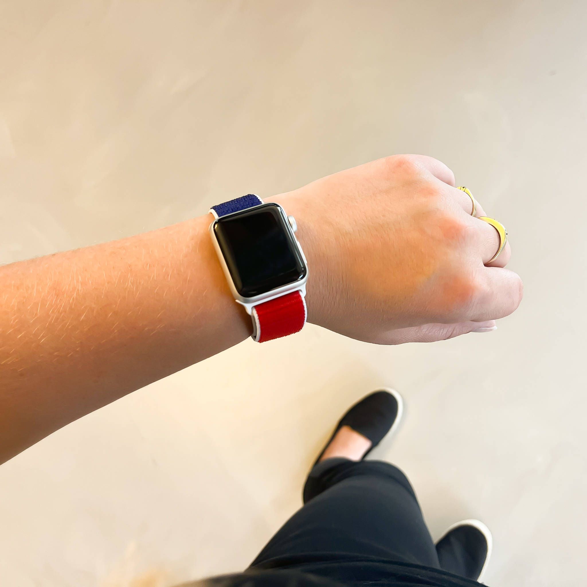 Apple Watch nylon geweven sport band  - Rusland