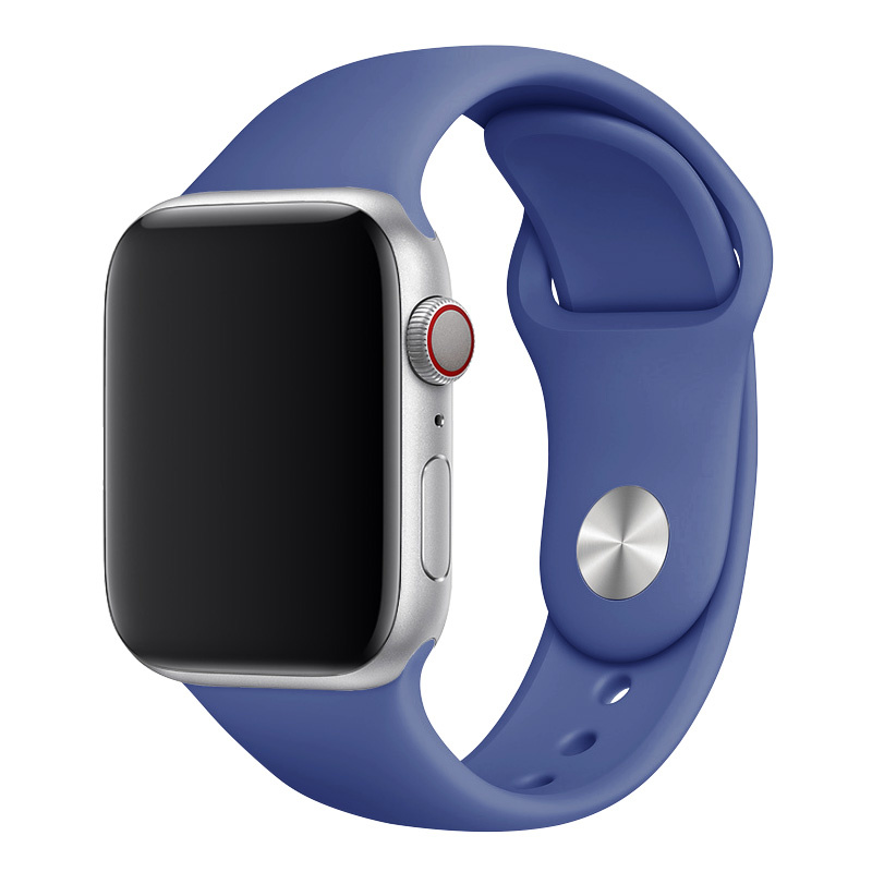 Apple Watch sport band - tomales blauw