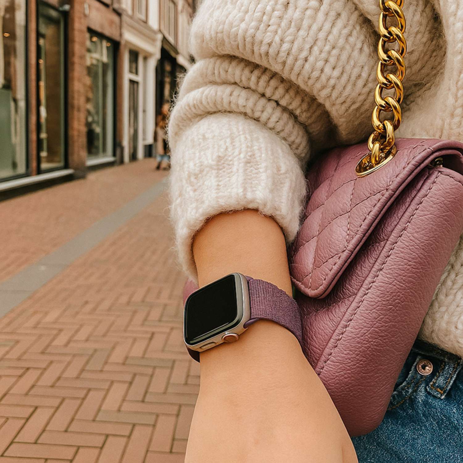 Apple-Watch-nylon-geweven-sport-band-pruimpaars-7440850358358-123watches-foto6