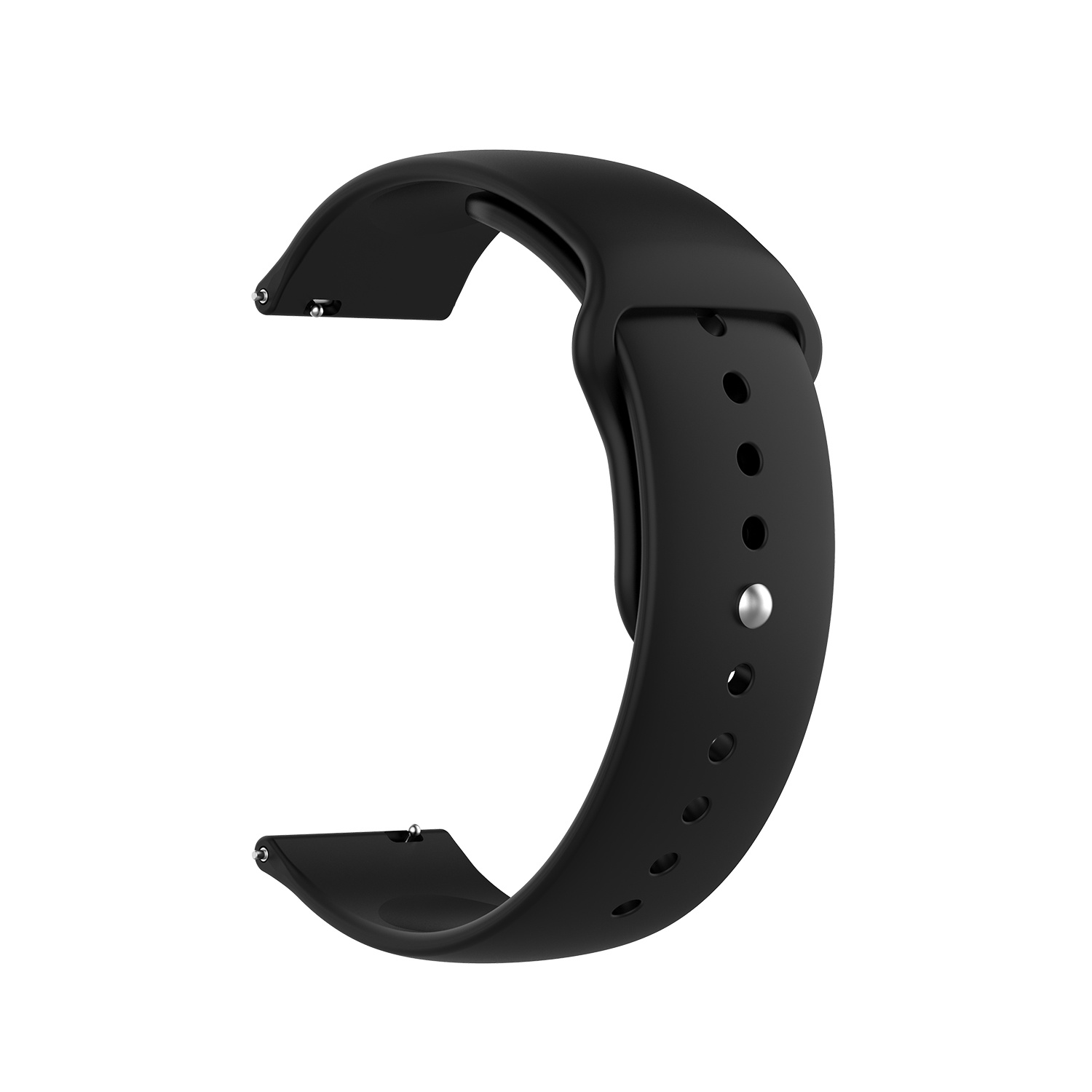 Garmin Vivoactive / Vivomove siliconen sport band - zwart