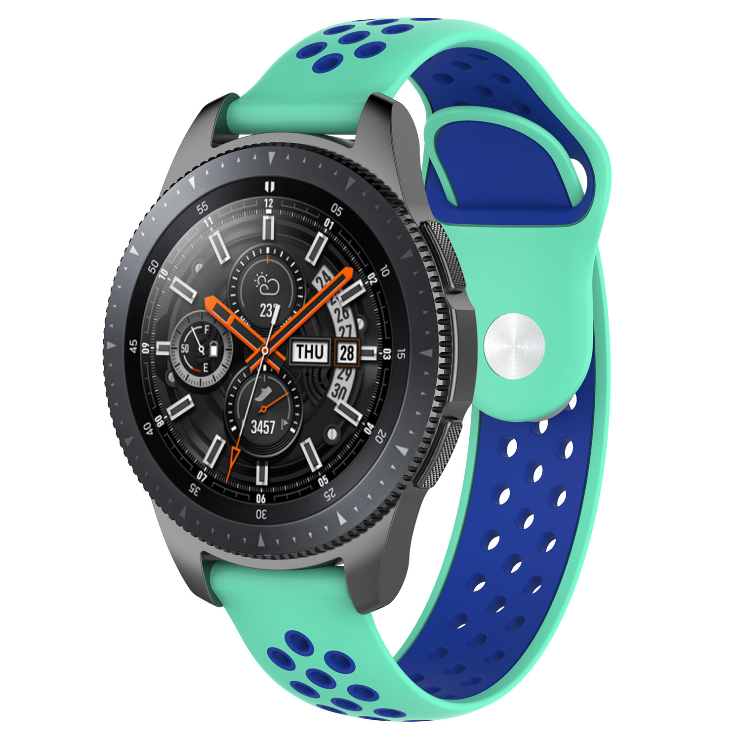 Polar Ignite dubbel sport band - groenblauw blauw