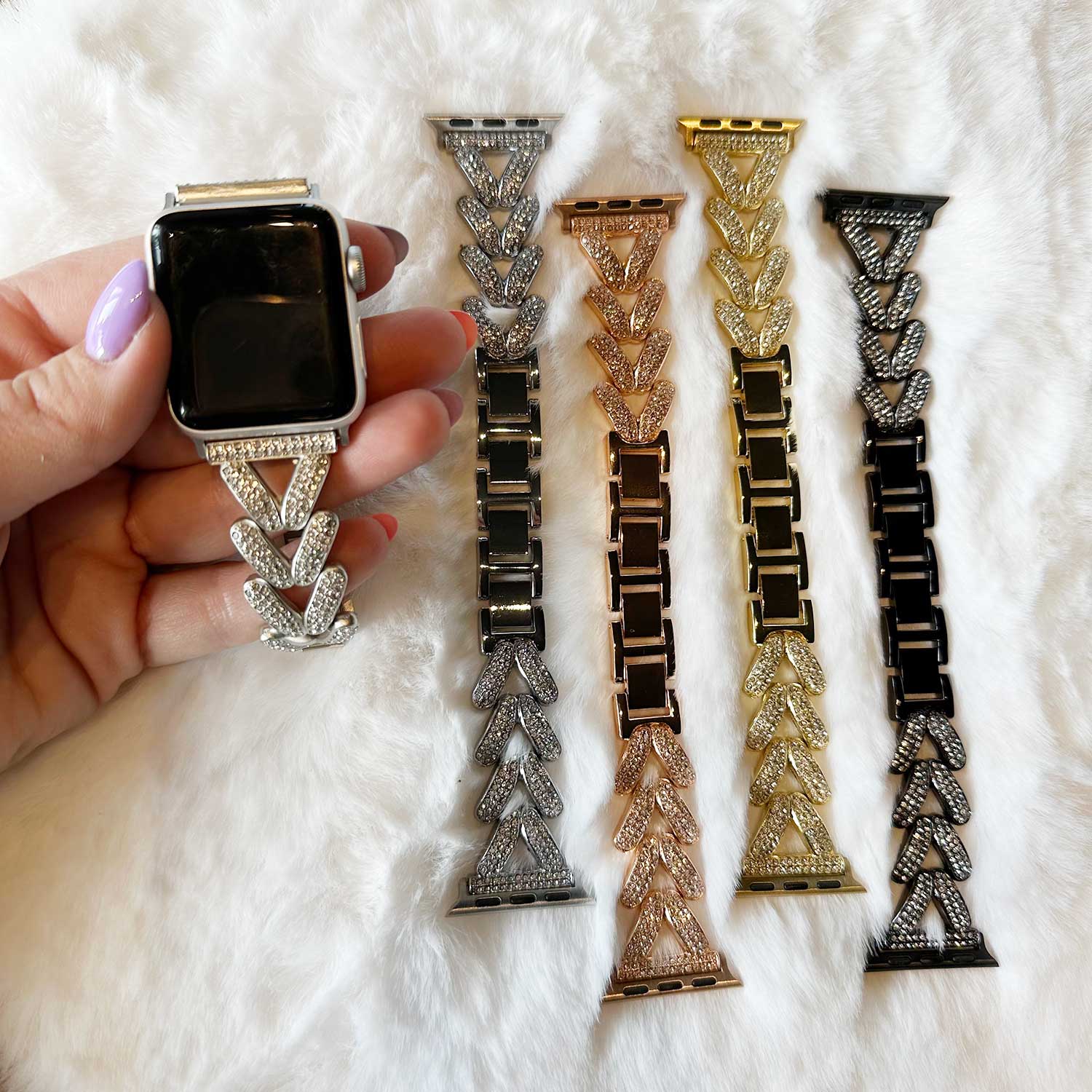 Apple-Watch-hart-stalen-schakel-band-Faye-sterrenlicht-7440850187194-123watches-sfeer3