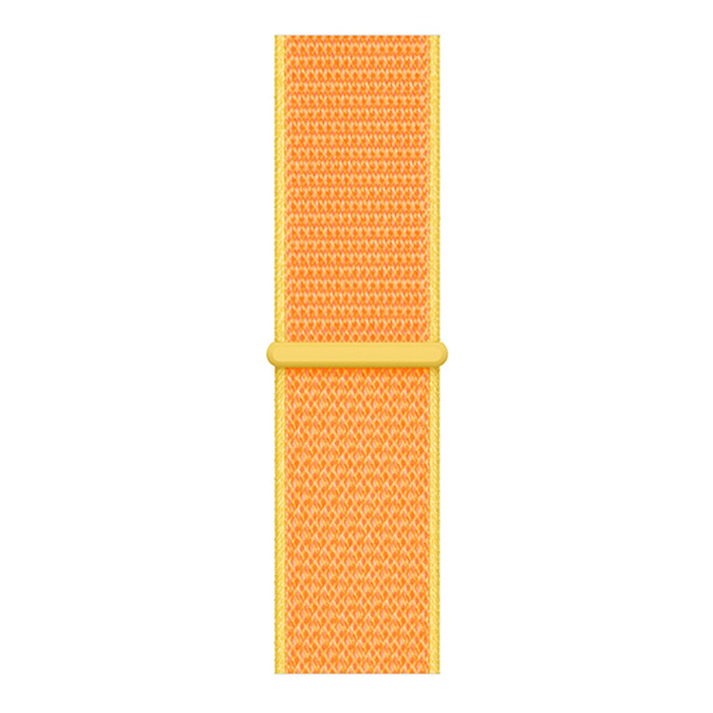 Apple Watch nylon geweven sport band  - kanariegeel Apple Watch nylon geweven sport band  - kanariegeel