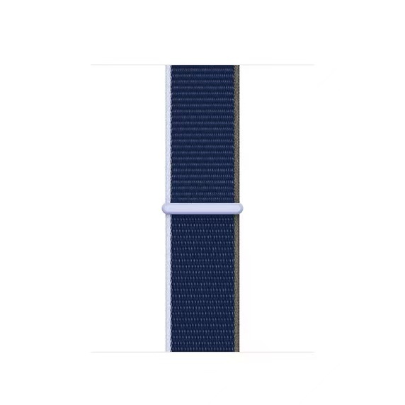 Apple Watch nylon geweven sport band  - donker zeeblauw