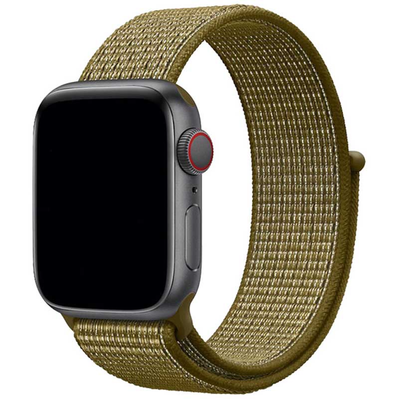 Apple-Watch-nylon-geweven-sport-band-olijfschilfers-7440849364322-123watches-hoofdfoto