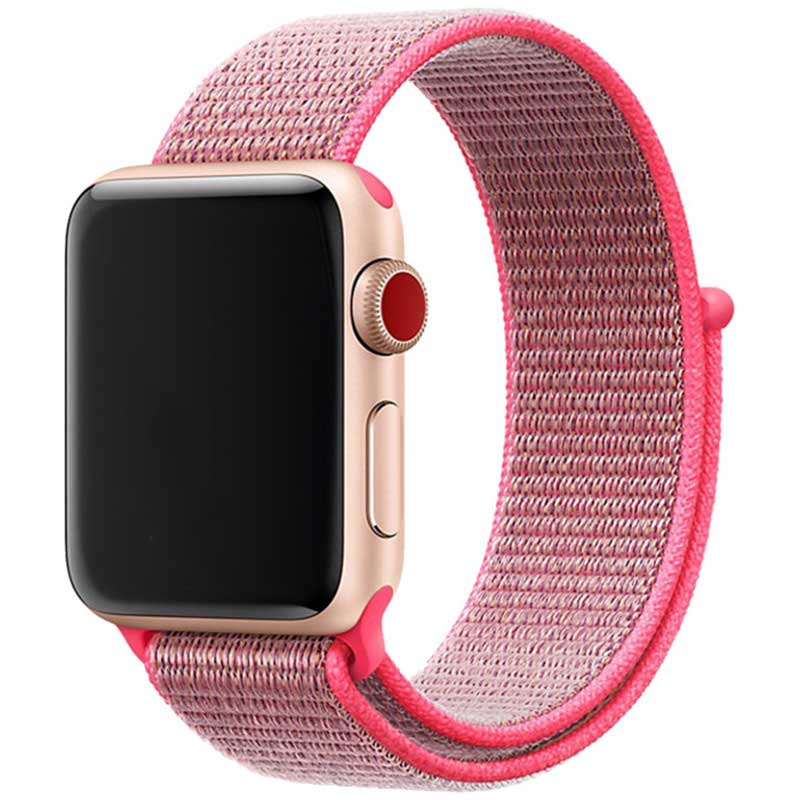 Apple-Watch-nylon-geweven-sport-band-rose-rood-7440849280288-123watches-hoofdfoto