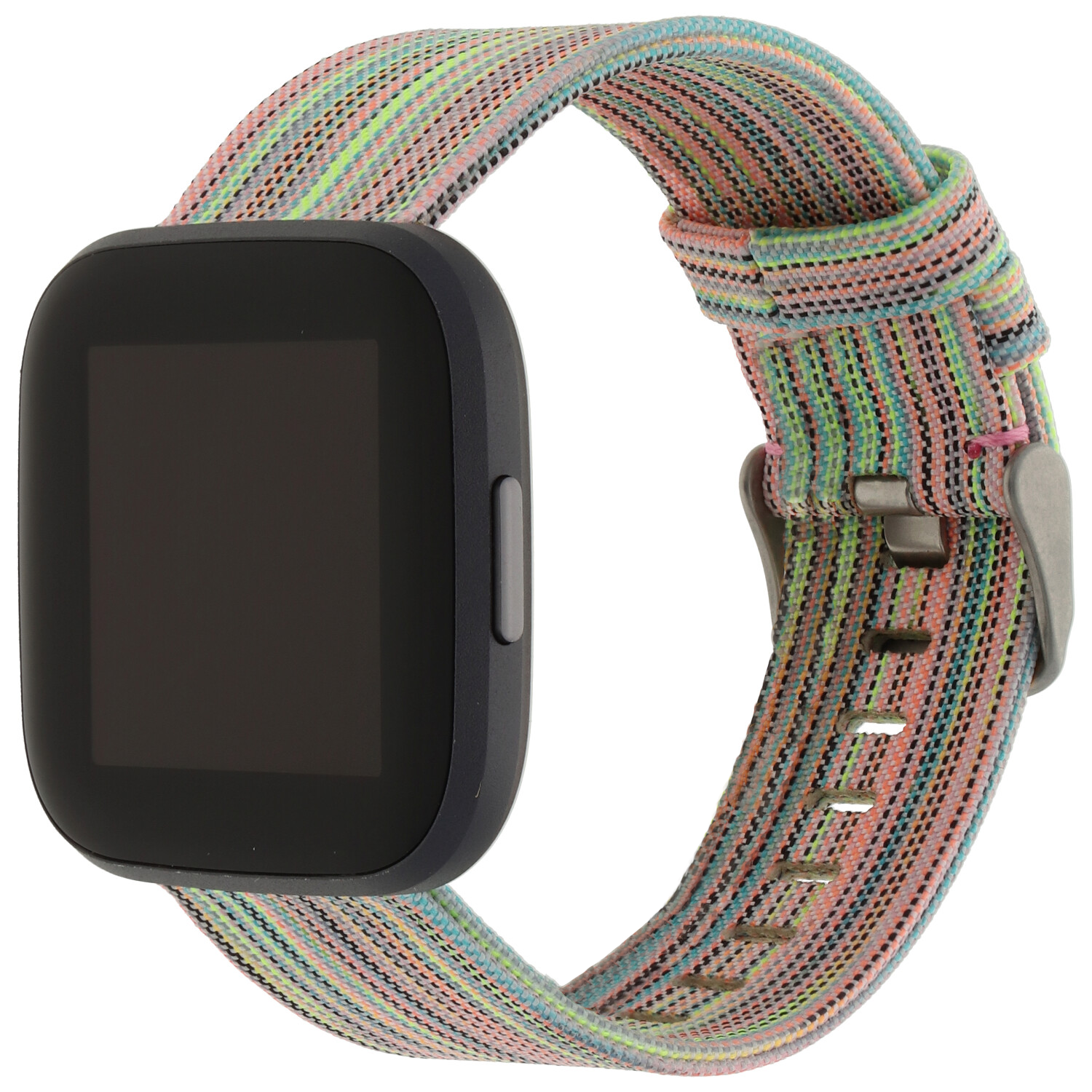Fitbit Versa nylon gesp band - kleurrijk